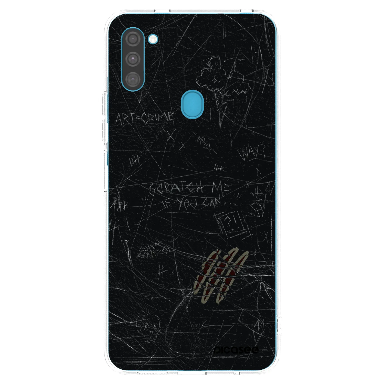 Picasee silikónový prehľadný obal pre Samsung Galaxy M11 - SCRATCH