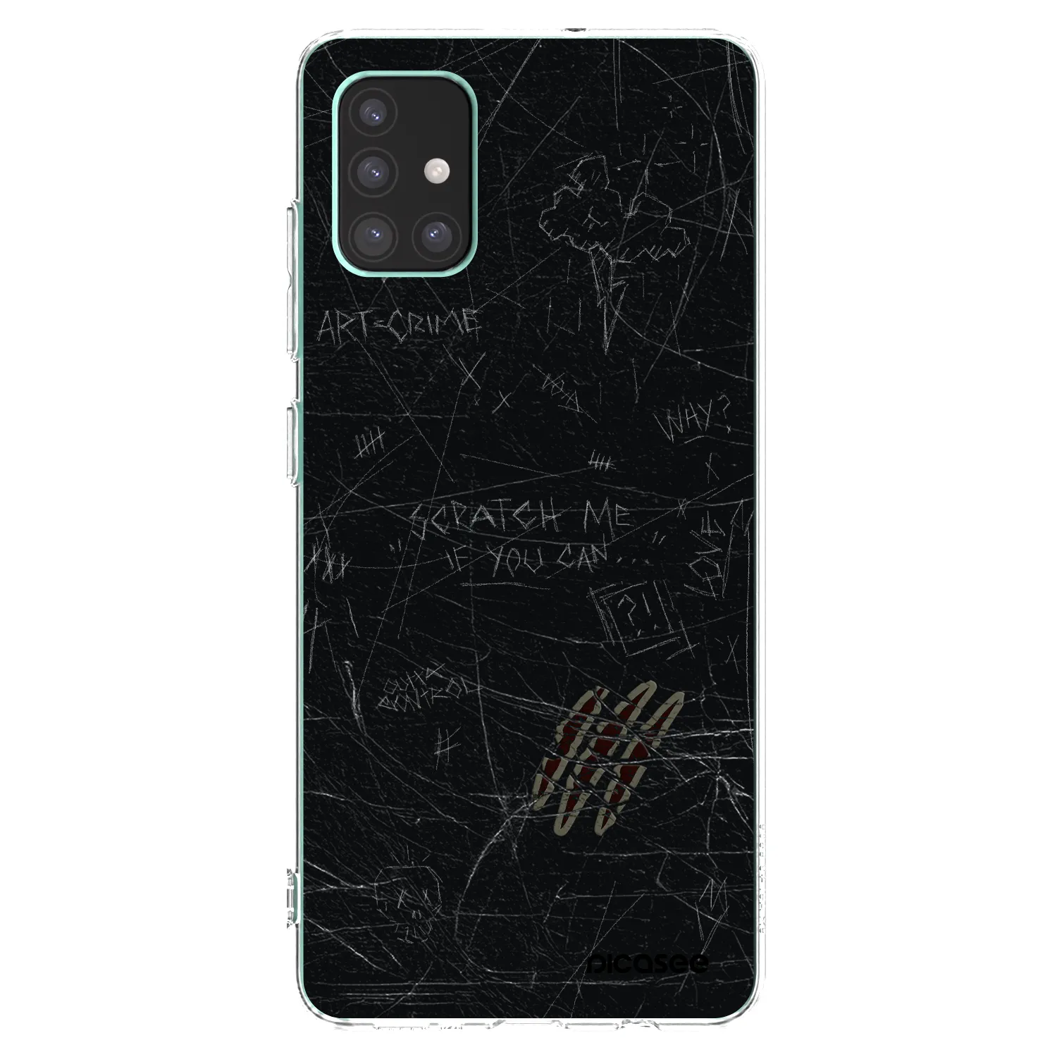 Picasee silikónový prehľadný obal pre Samsung Galaxy M51 M515F - SCRATCH