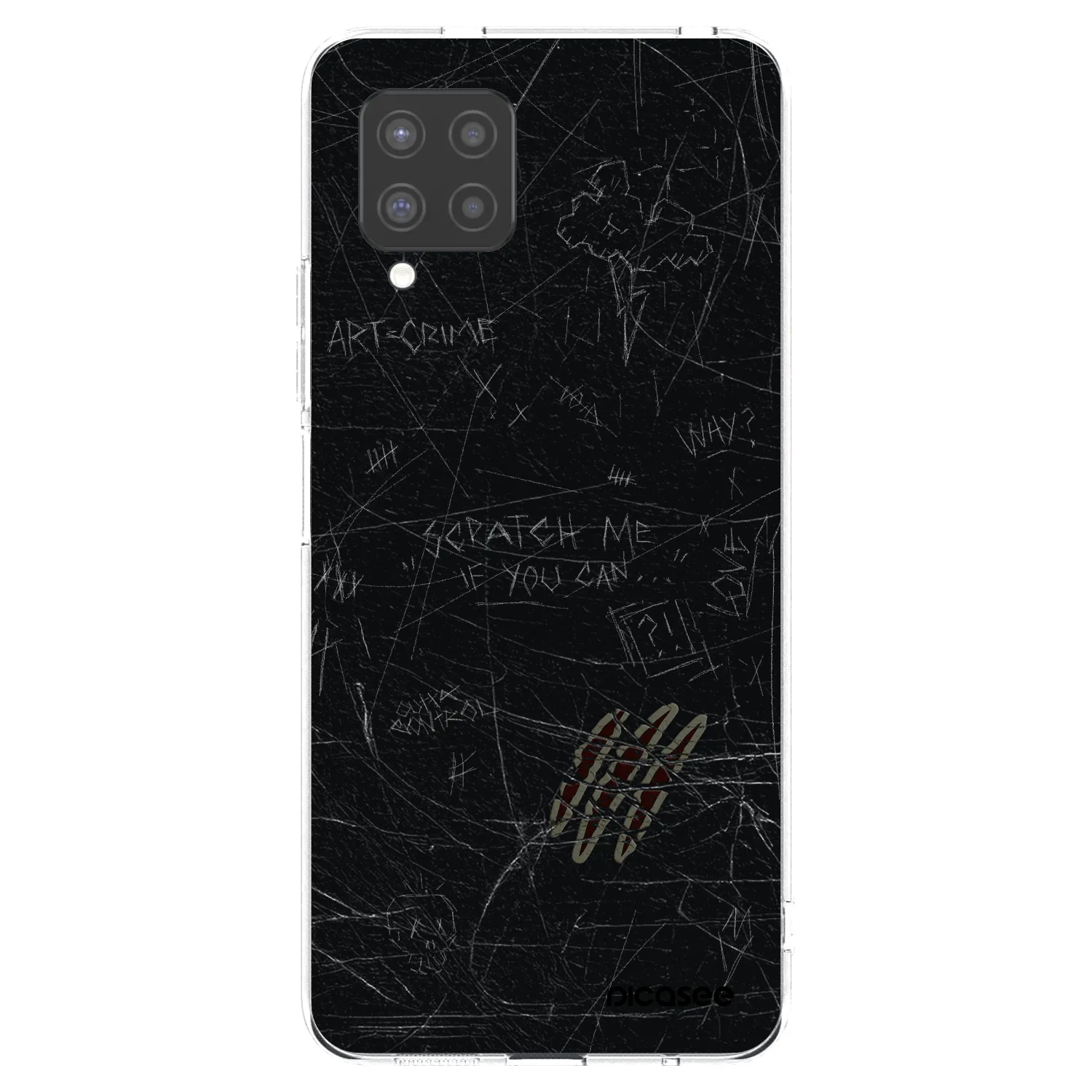 Picasee silikónový prehľadný obal pre Samsung Galaxy A42 A426B - SCRATCH