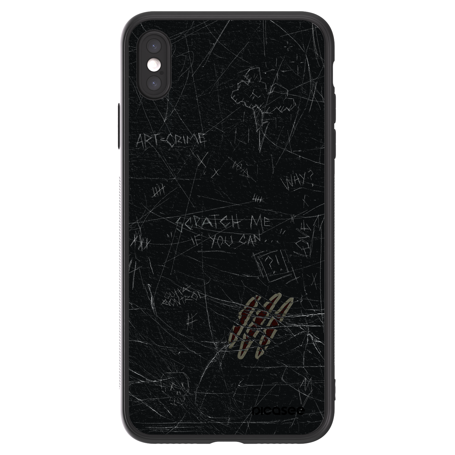 Picasee ULTIMATE CASE pro Apple iPhone XS Max - SCRATCH