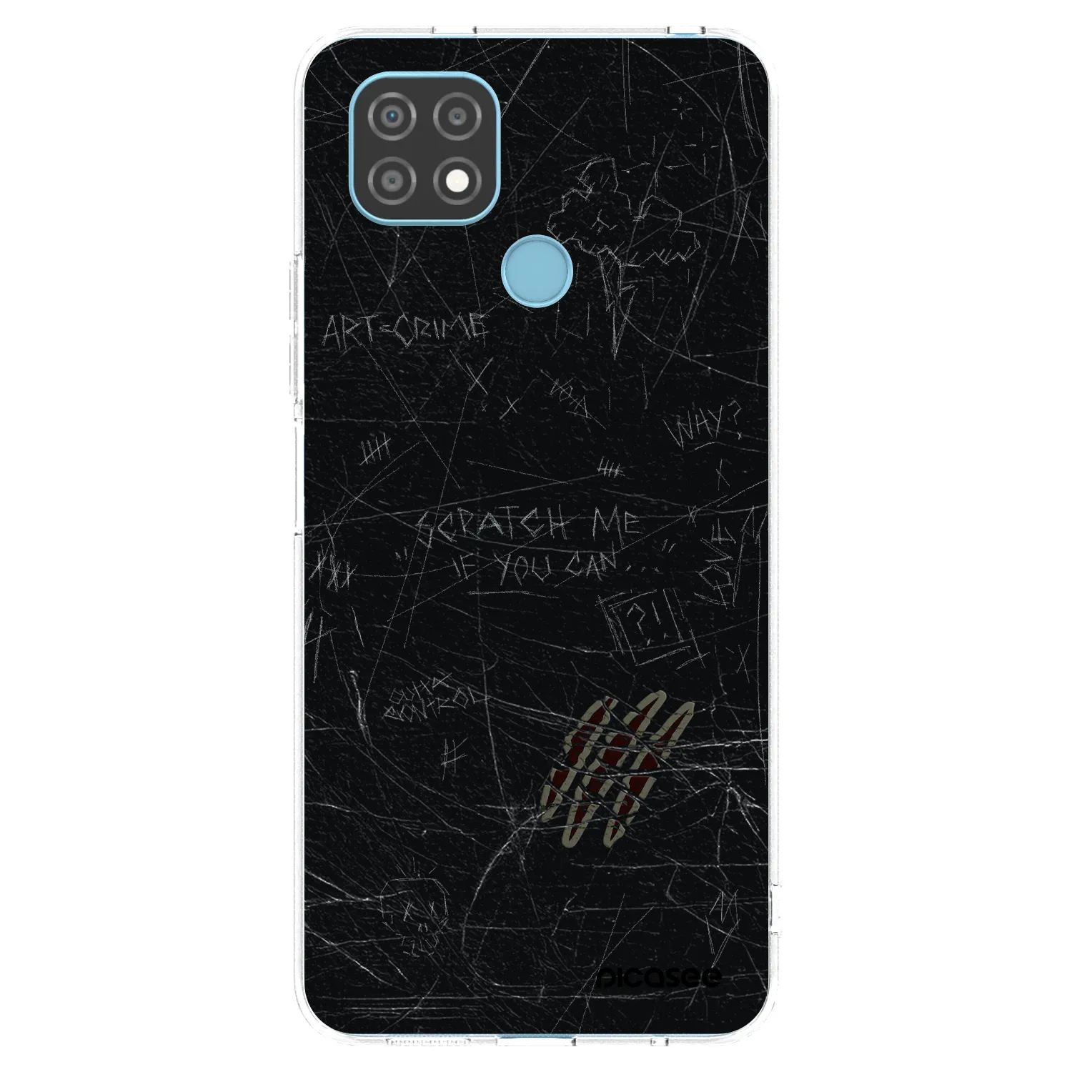 Picasee silikónový prehľadný obal pre Realme C21 - SCRATCH