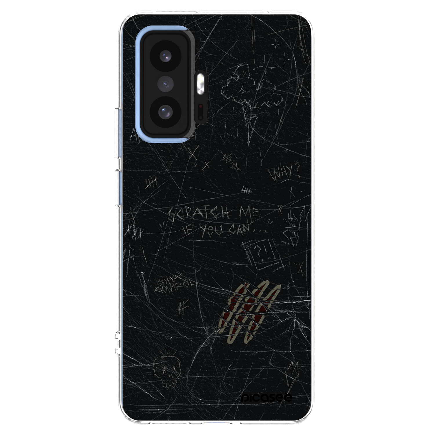 Picasee silikónový prehľadný obal pre Xiaomi 11T - SCRATCH