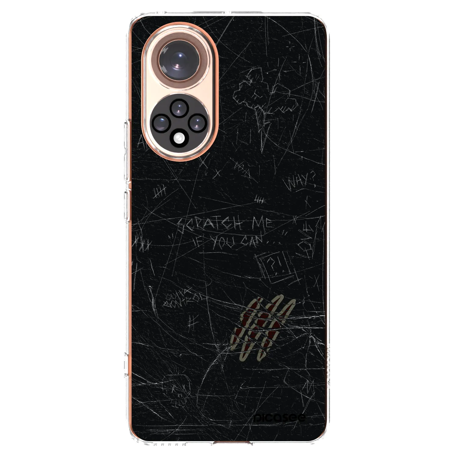 Picasee silikónový prehľadný obal pre Huawei Nova 9 - SCRATCH