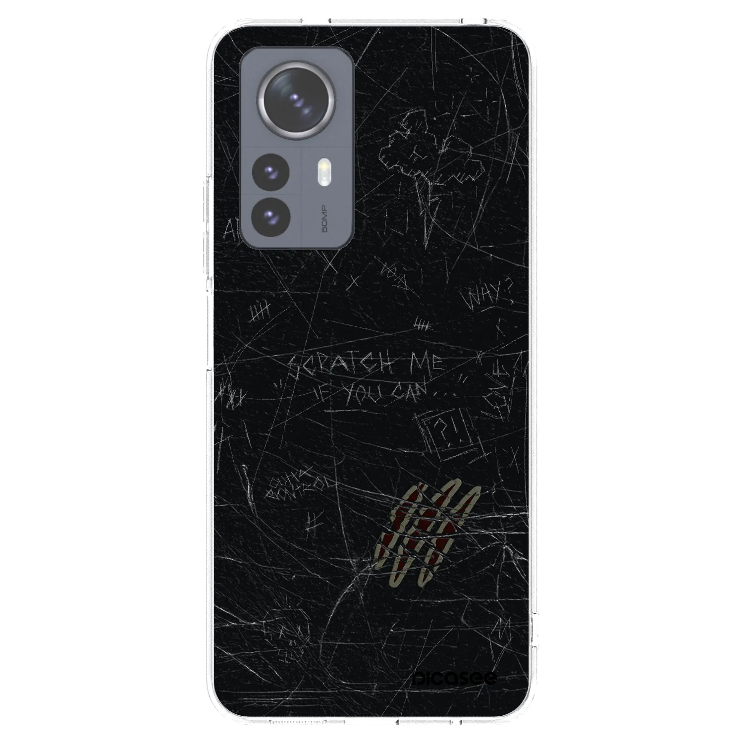 Picasee silikónový prehľadný obal pre Xiaomi 12 Pro - SCRATCH