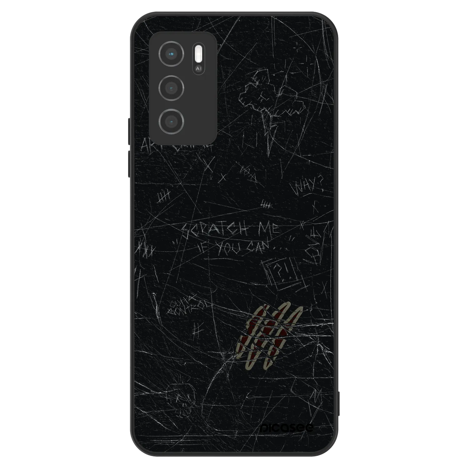 Picasee ULTIMATE CASE pro OPPO A16 - SCRATCH