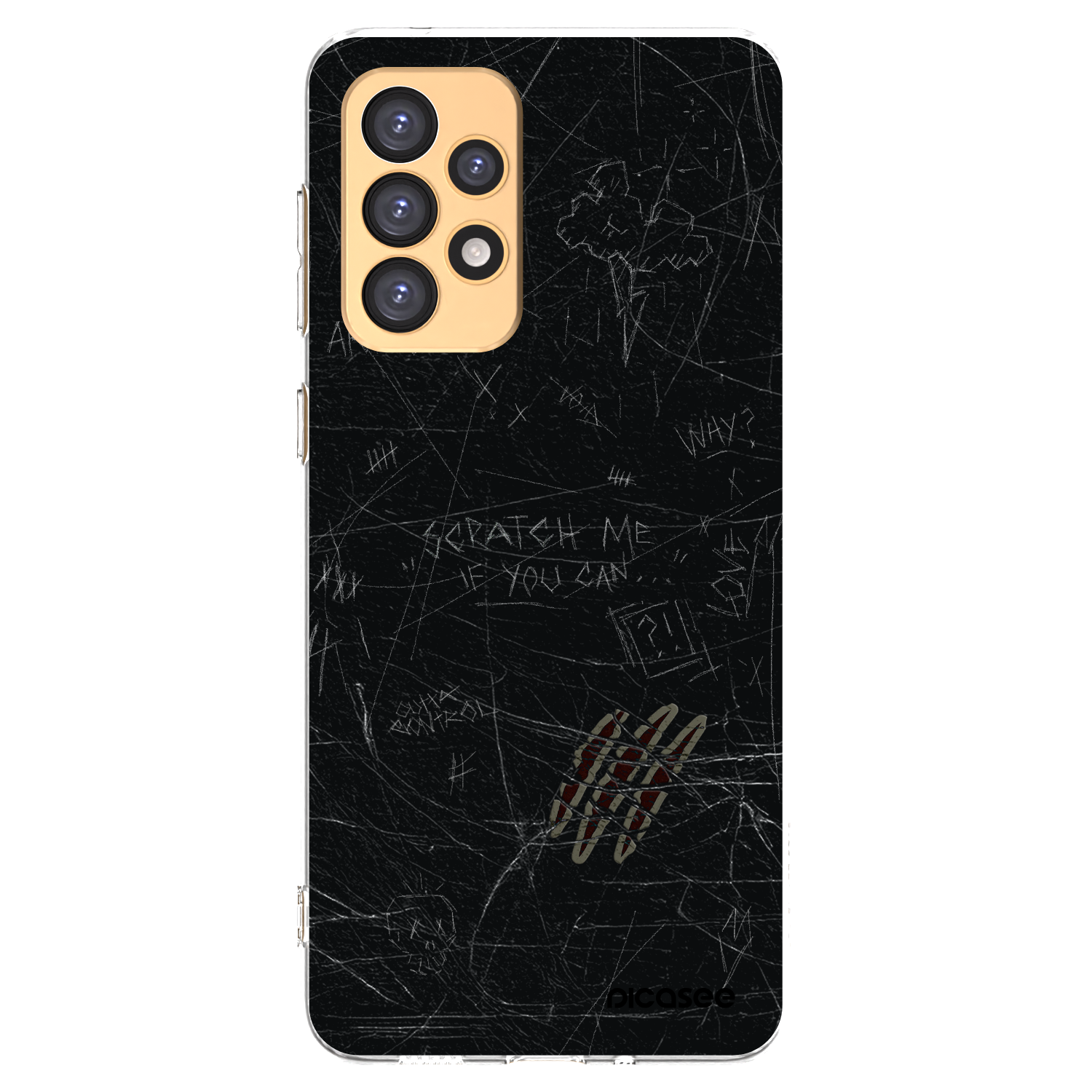Picasee silikónový prehľadný obal pre Samsung Galaxy A33 5G A336 - SCRATCH