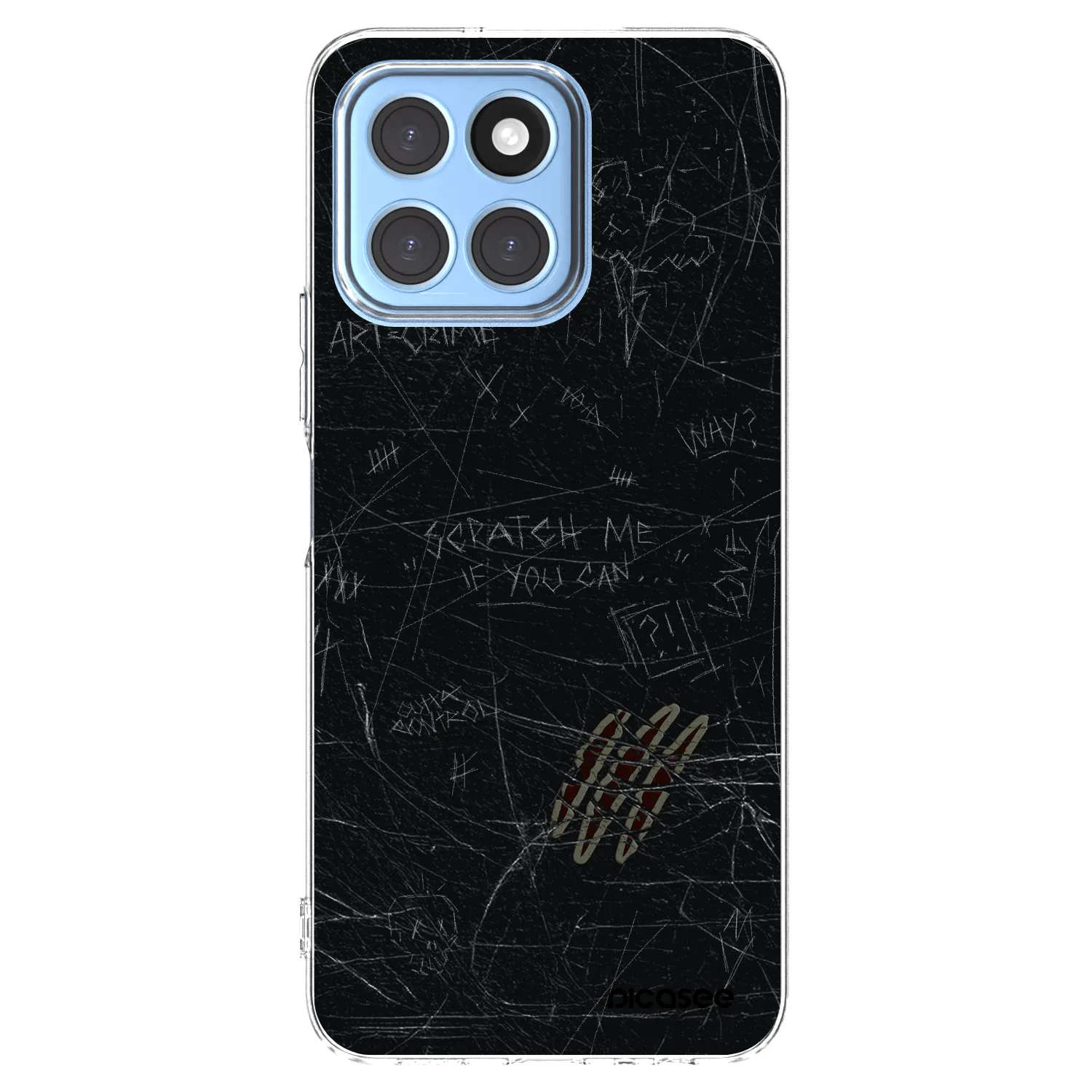 Picasee silikónový prehľadný obal pre Honor X6 - SCRATCH