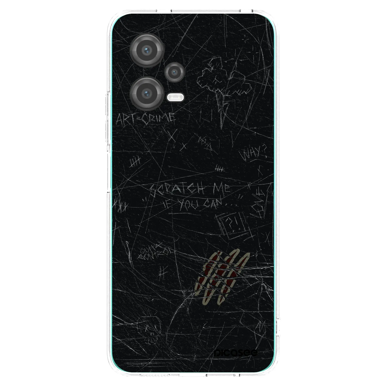 Picasee silikónový prehľadný obal pre Xiaomi Poco X5 - SCRATCH