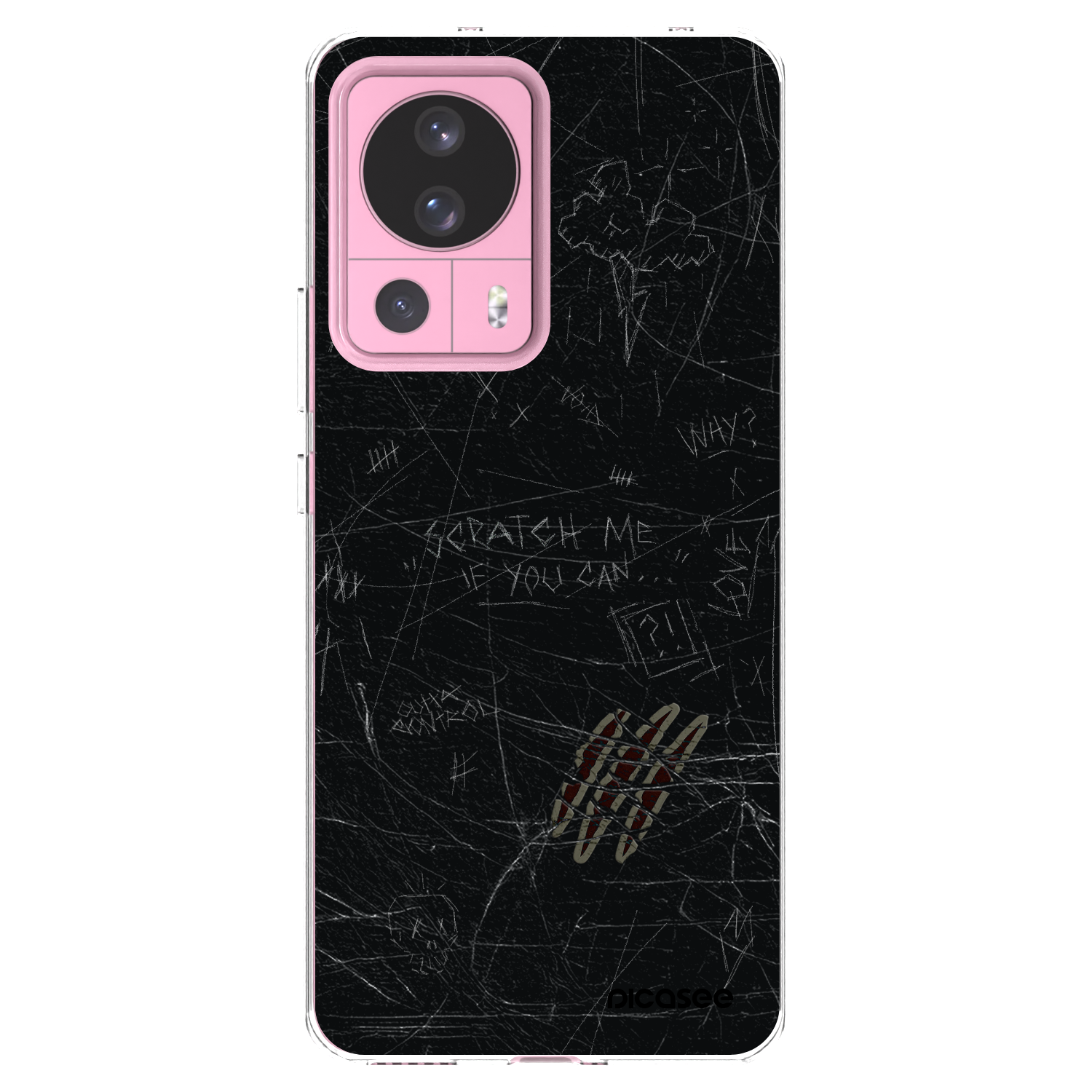 Picasee silikónový prehľadný obal pre Xiaomi 13 Lite - SCRATCH