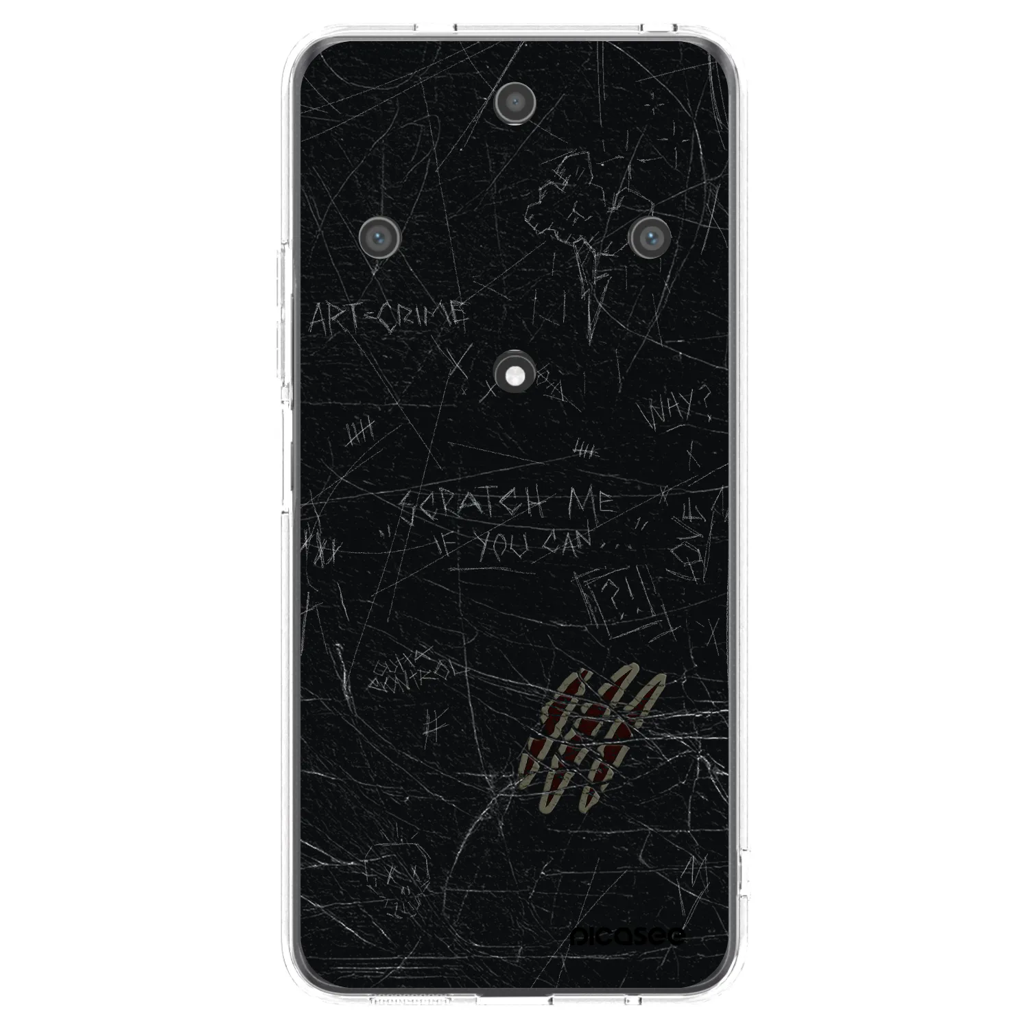 Picasee silikónový prehľadný obal pre Honor Magic5 Lite 5G - SCRATCH