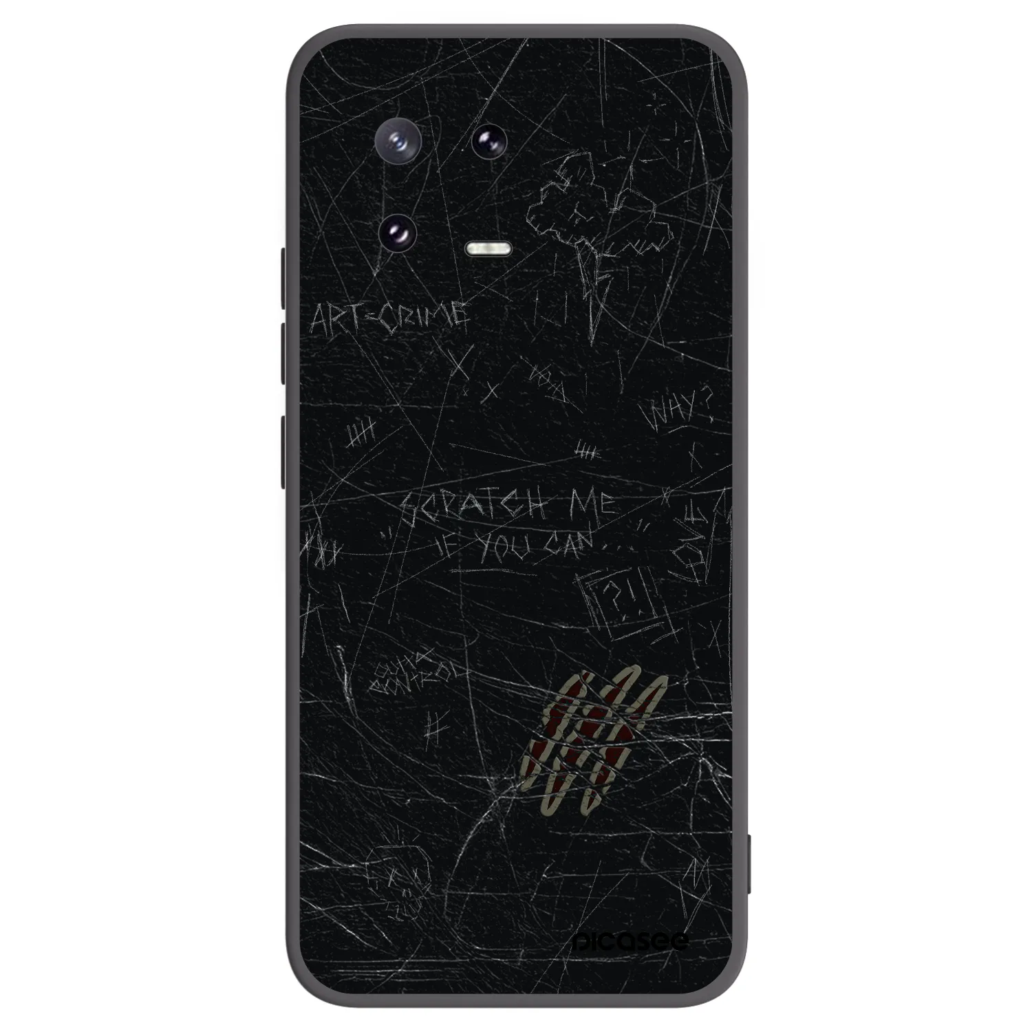 Picasee silikónový čierny obal pre Xiaomi 13 Pro - SCRATCH