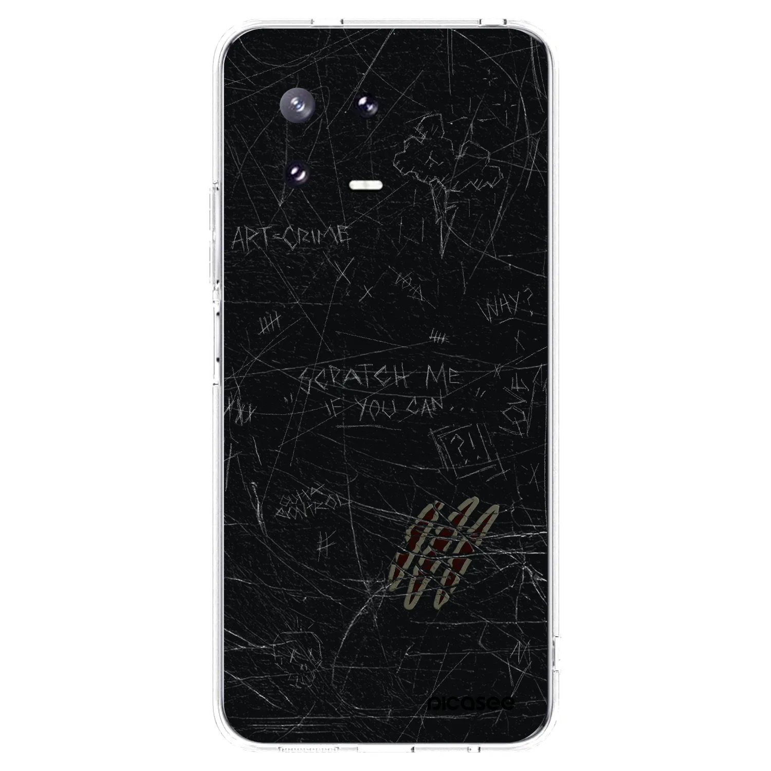 Picasee silikónový prehľadný obal pre Xiaomi 13 Pro - SCRATCH