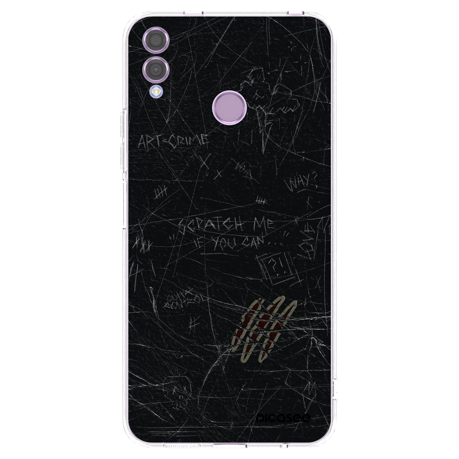 Silikónový prehľadný obal pre Honor 8X - SCRATCH