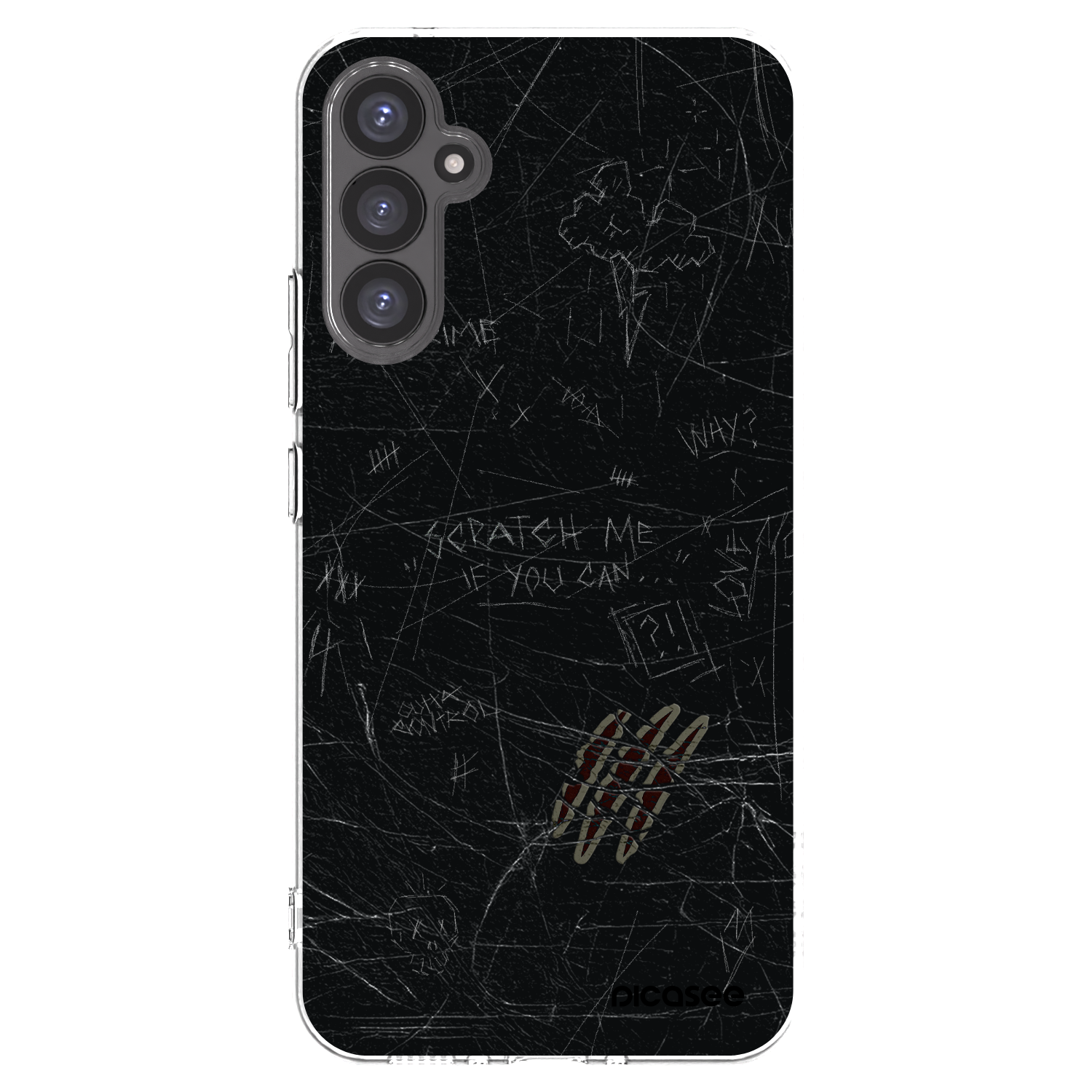 Picasee silikónový prehľadný obal pre Samsung Galaxy A34 5G A346B - SCRATCH