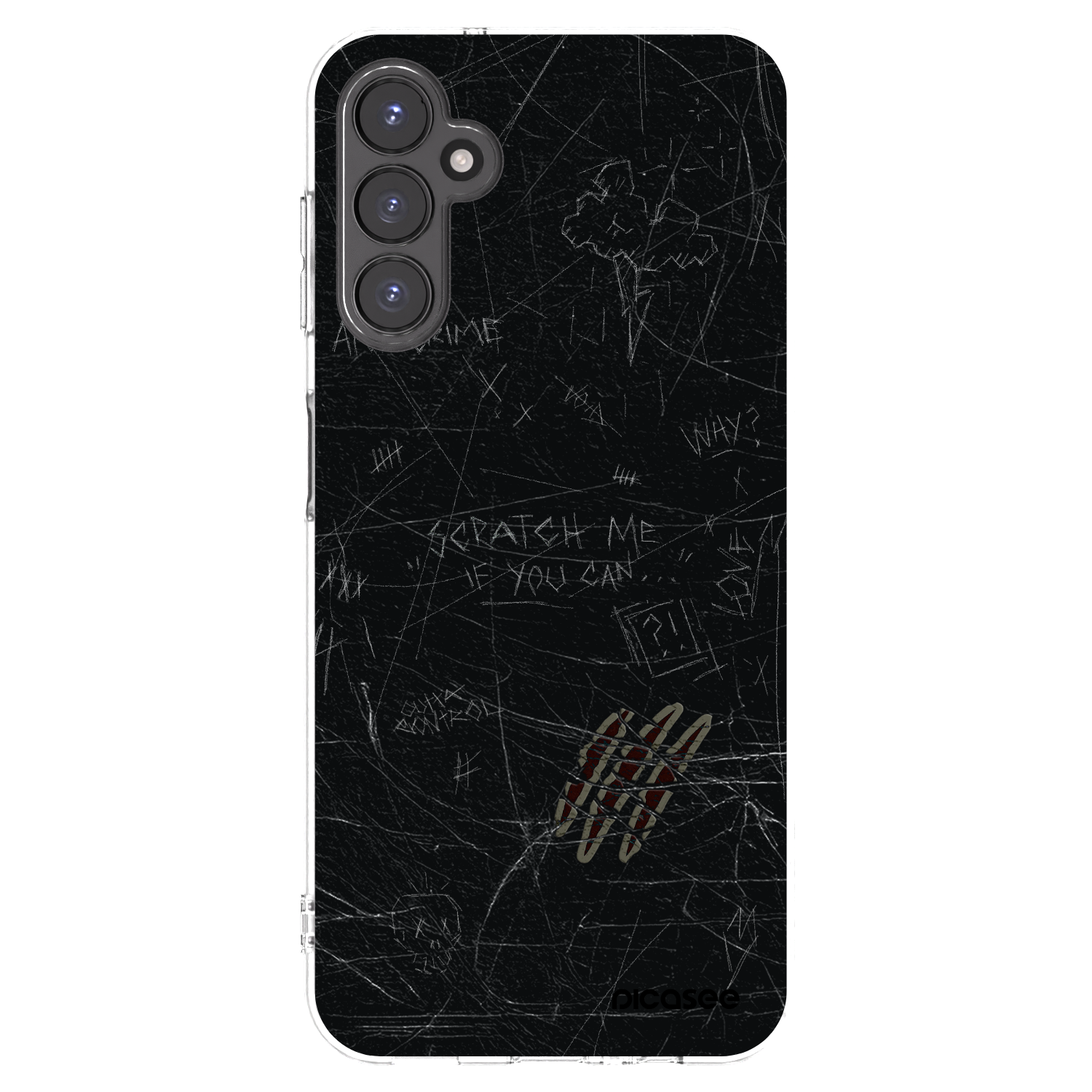 Picasee silikónový prehľadný obal pre Samsung Galaxy A14 4G A145R - SCRATCH