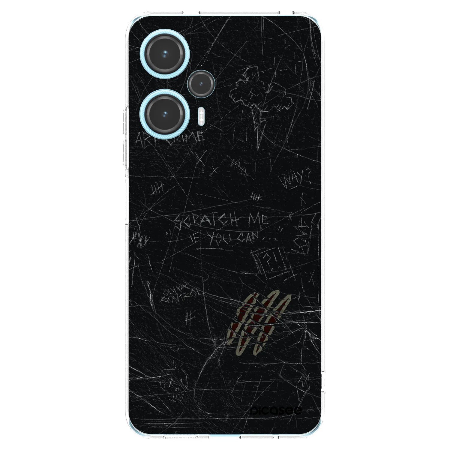 Picasee silikónový prehľadný obal pre Xiaomi Poco F5 - SCRATCH