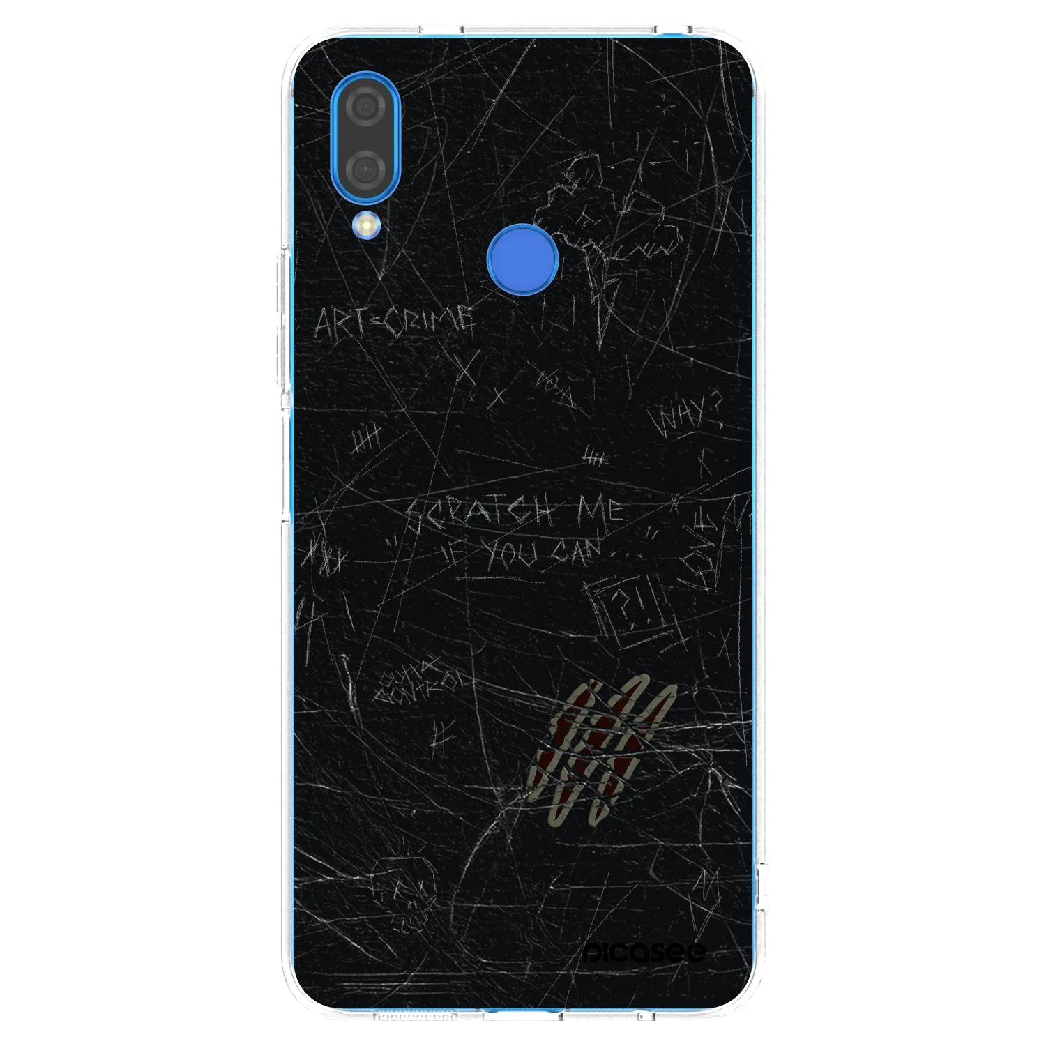 Picasee silikónový prehľadný obal pre Huawei Nova 3 - SCRATCH
