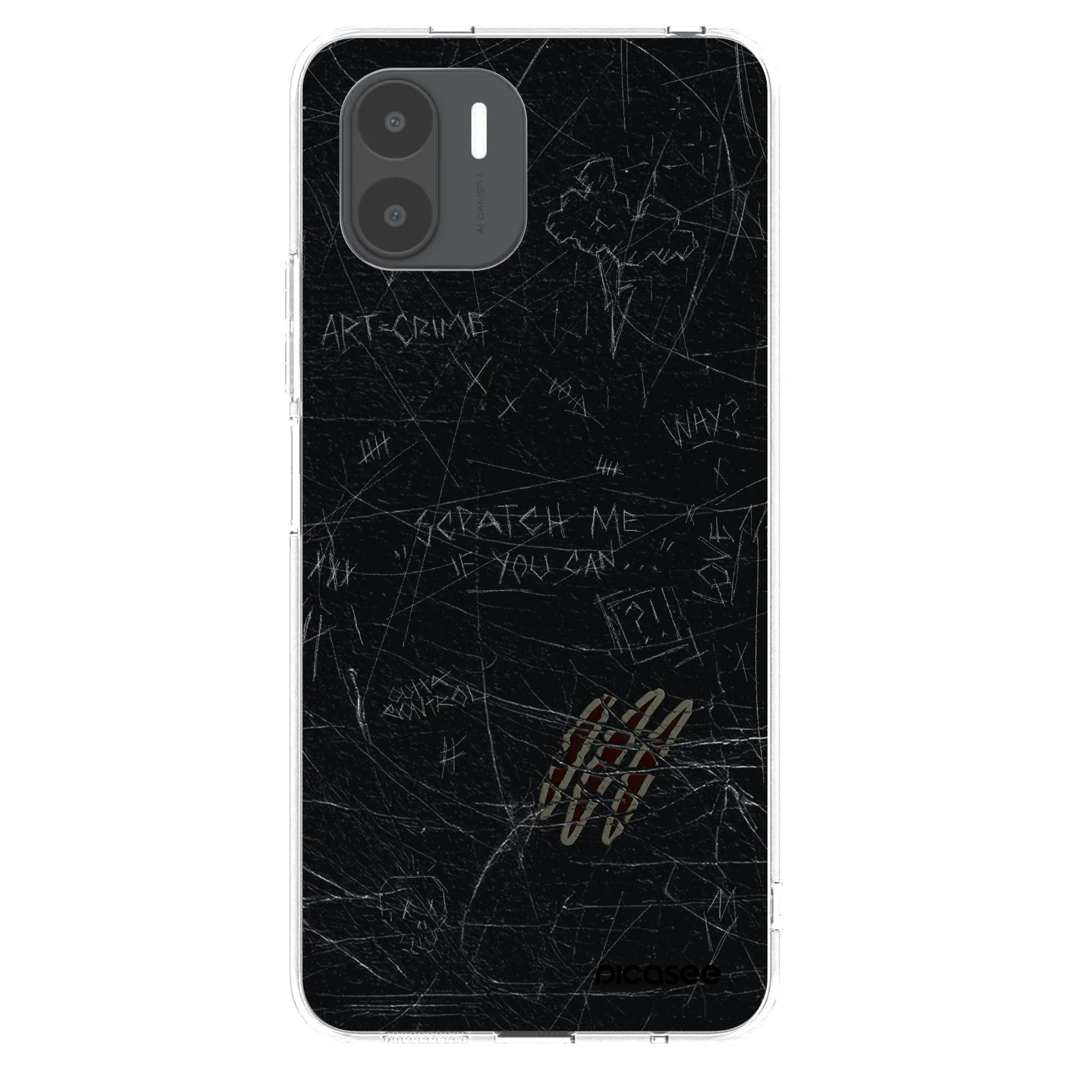 Picasee silikónový prehľadný obal pre Xiaomi Redmi A2 - SCRATCH
