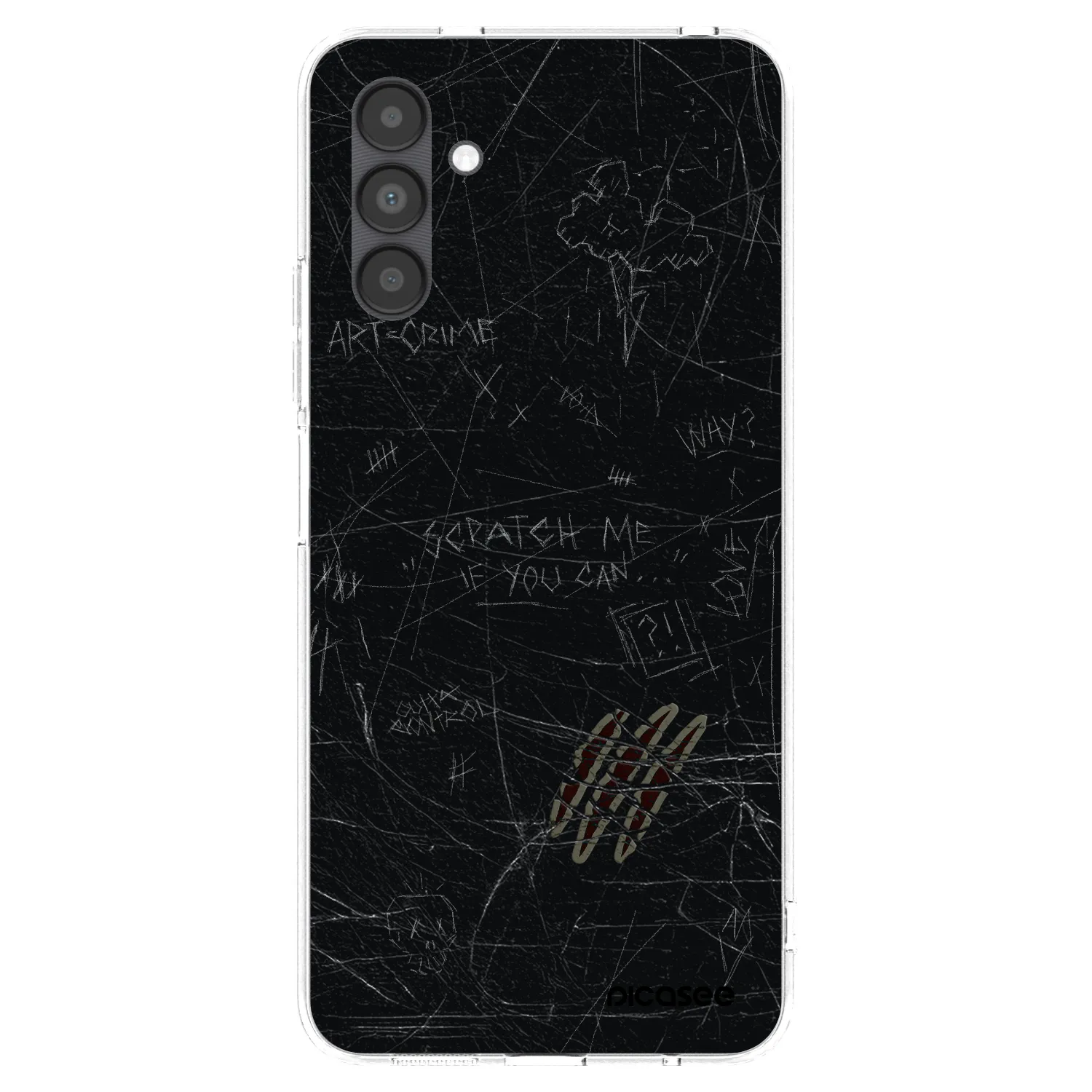 Picasee silikónový prehľadný obal pre Samsung Galaxy A04s A047F - SCRATCH