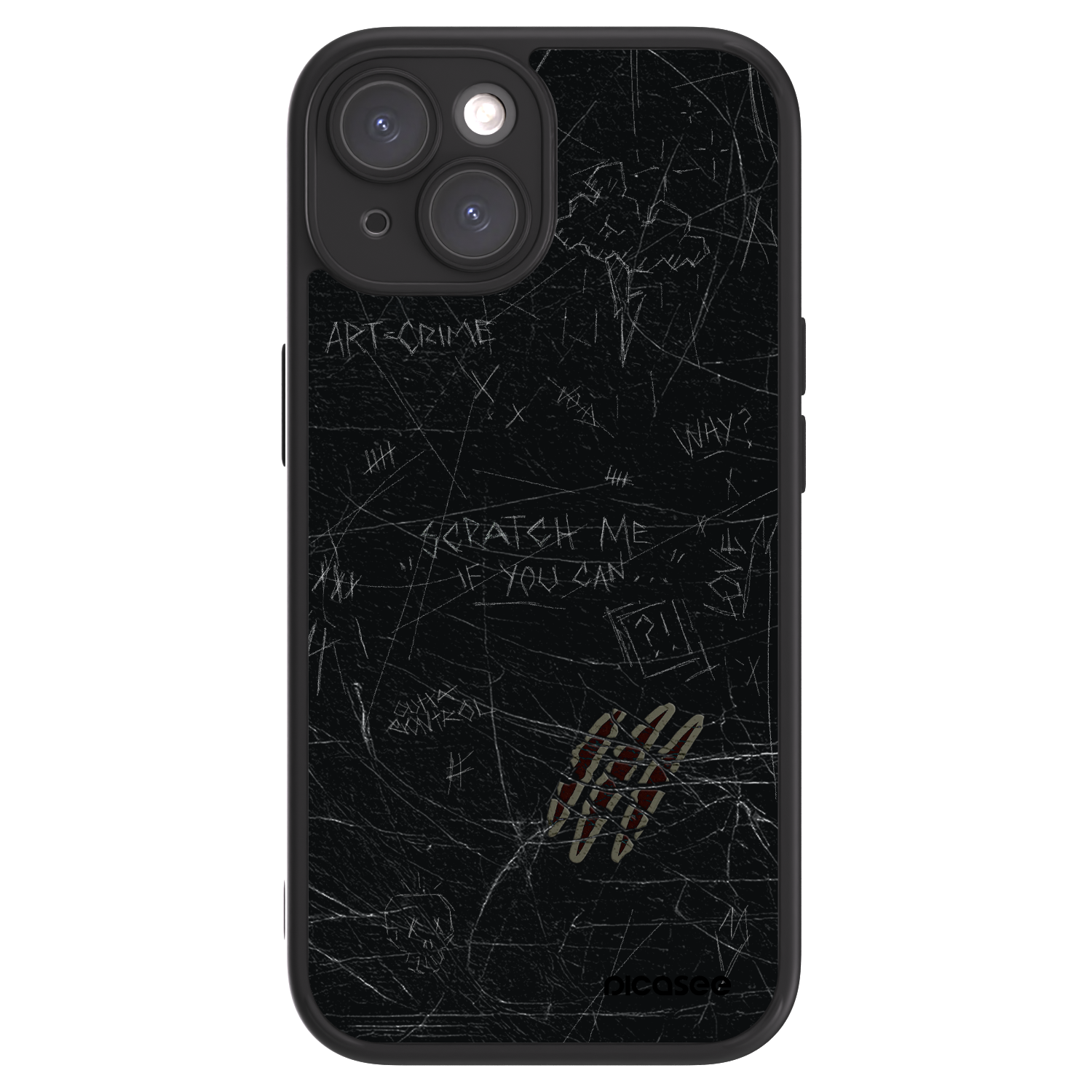 Picasee ULTIMATE CASE pro Apple iPhone 15 - SCRATCH