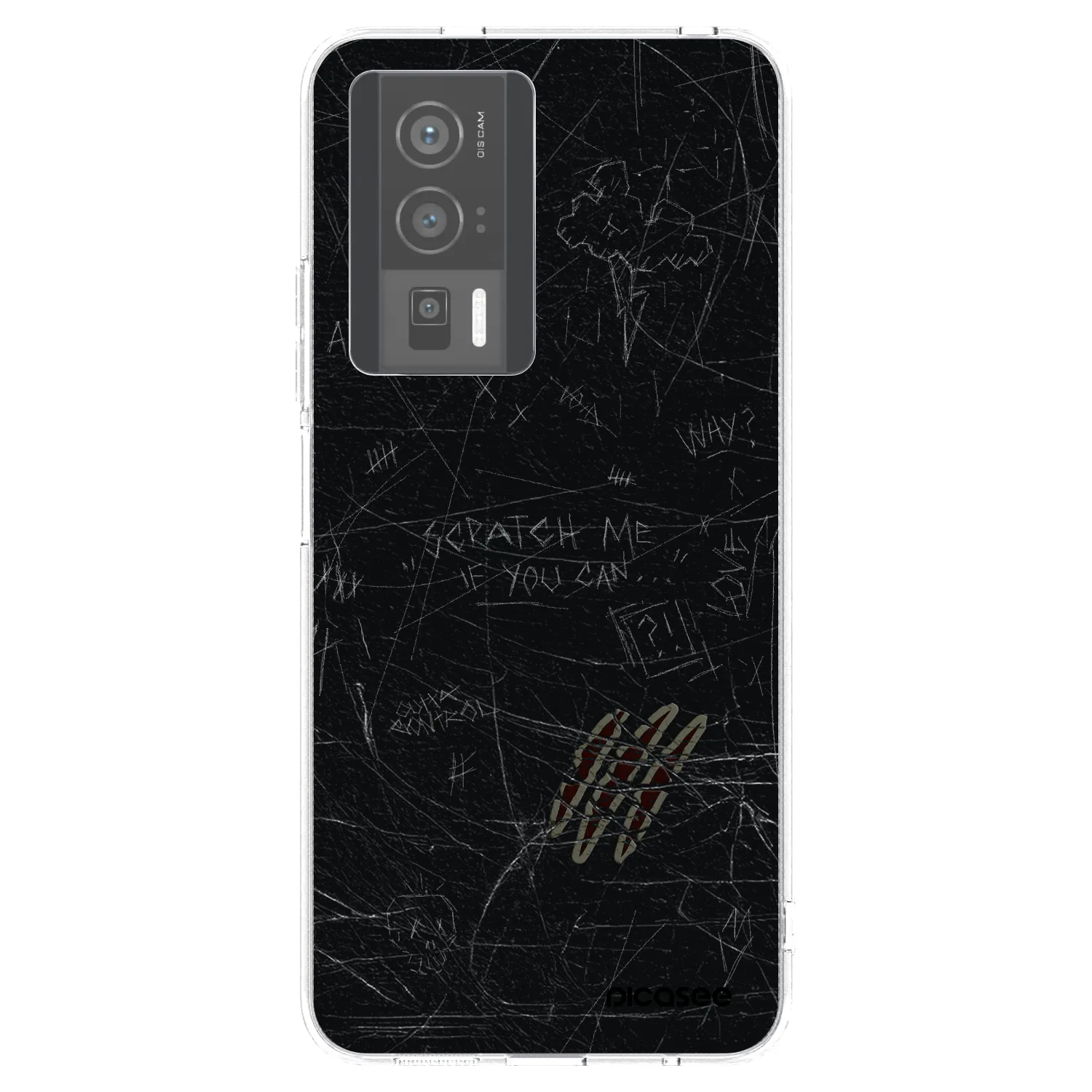 Picasee silikónový prehľadný obal pre Xiaomi Poco F5 Pro 5G - SCRATCH