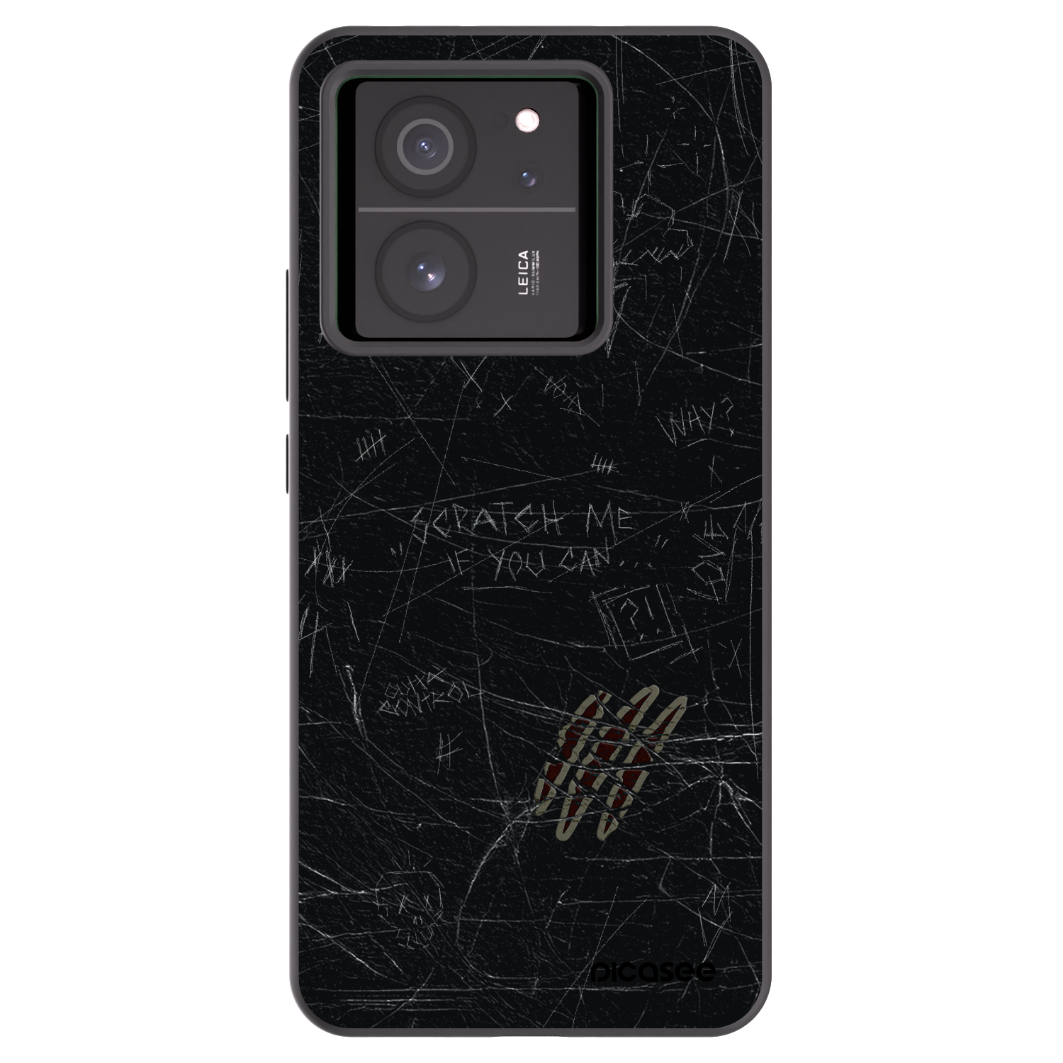 Picasee silikónový čierny obal pre Xiaomi 13T - SCRATCH