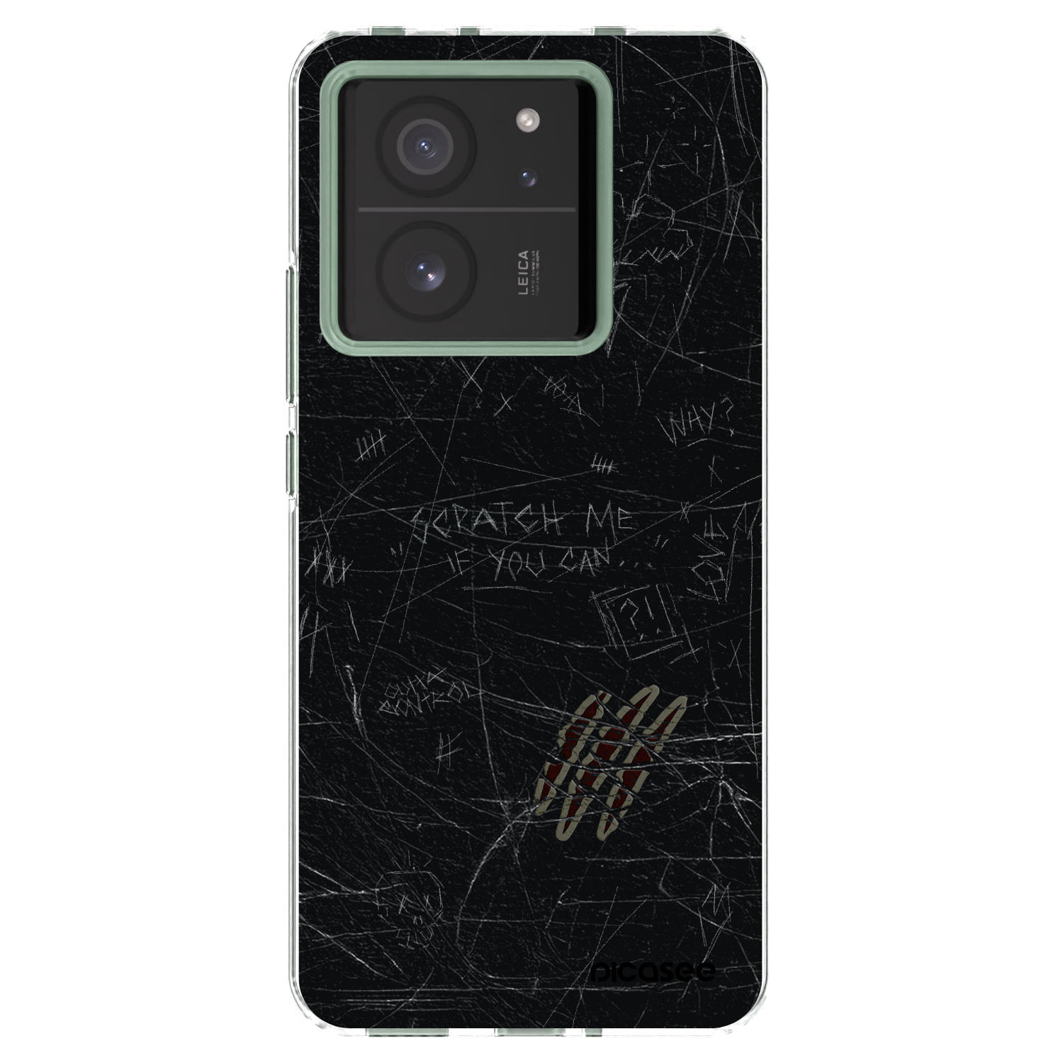Picasee silikónový prehľadný obal pre Xiaomi 13T - SCRATCH