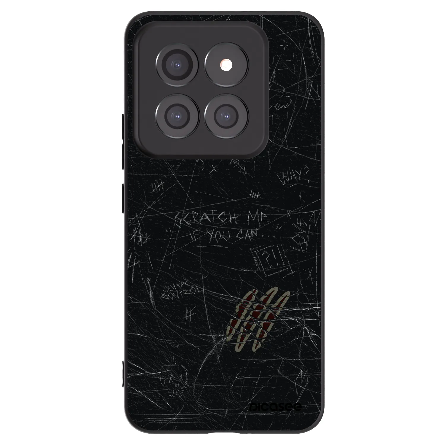 Picasee silikónový čierny obal pre Xiaomi 14 Pro - SCRATCH