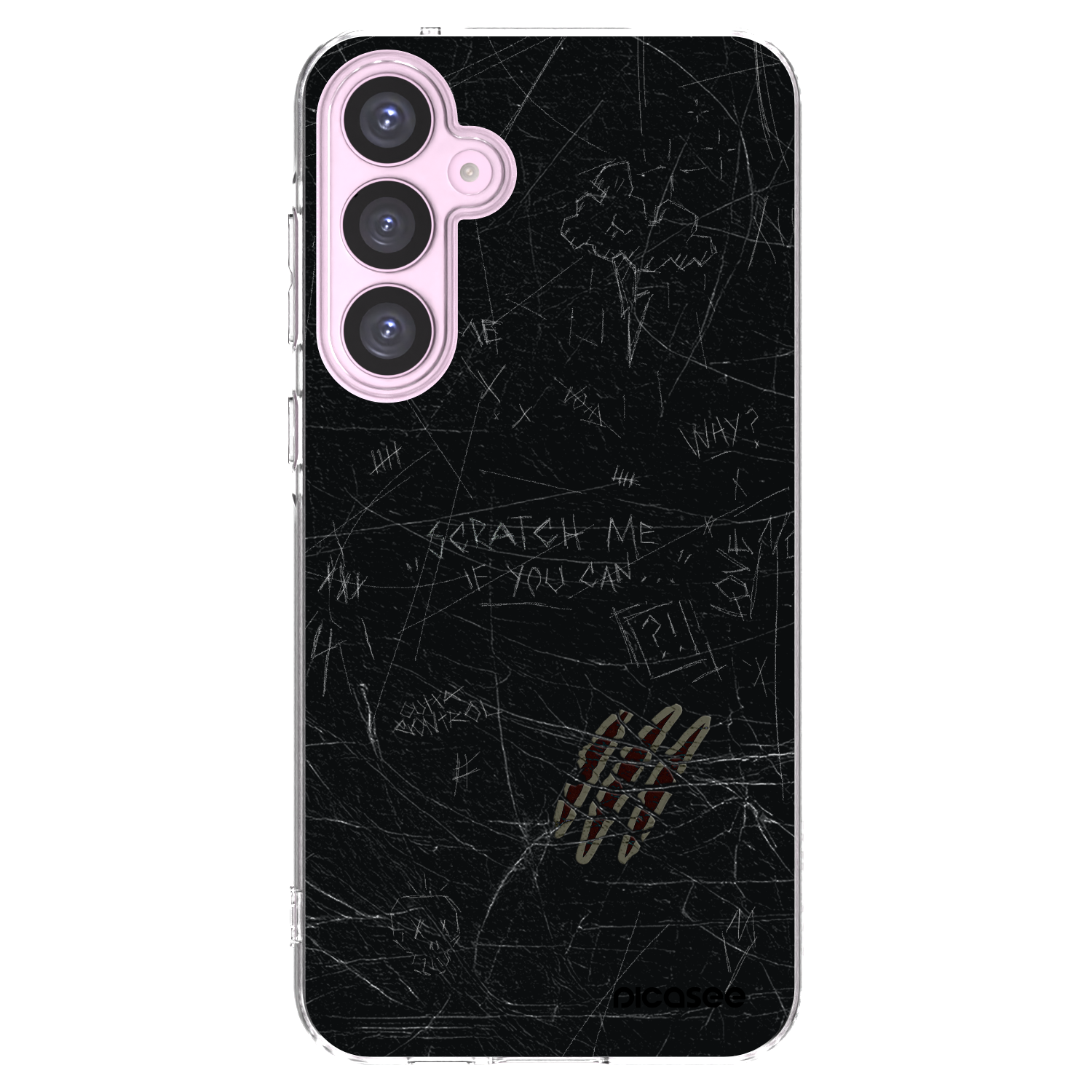 Picasee silikónový prehľadný obal pre Samsung Galaxy A55 5G A556B - SCRATCH