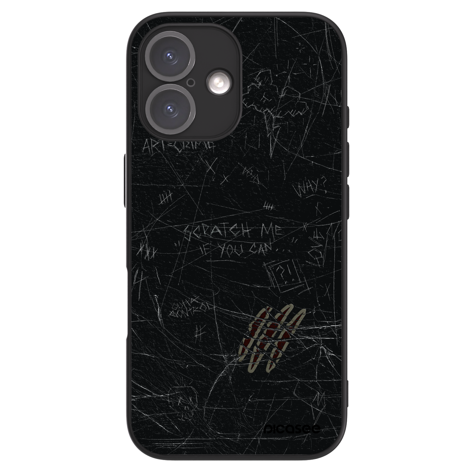 Picasee ULTIMATE CASE pro Apple iPhone 16 - SCRATCH