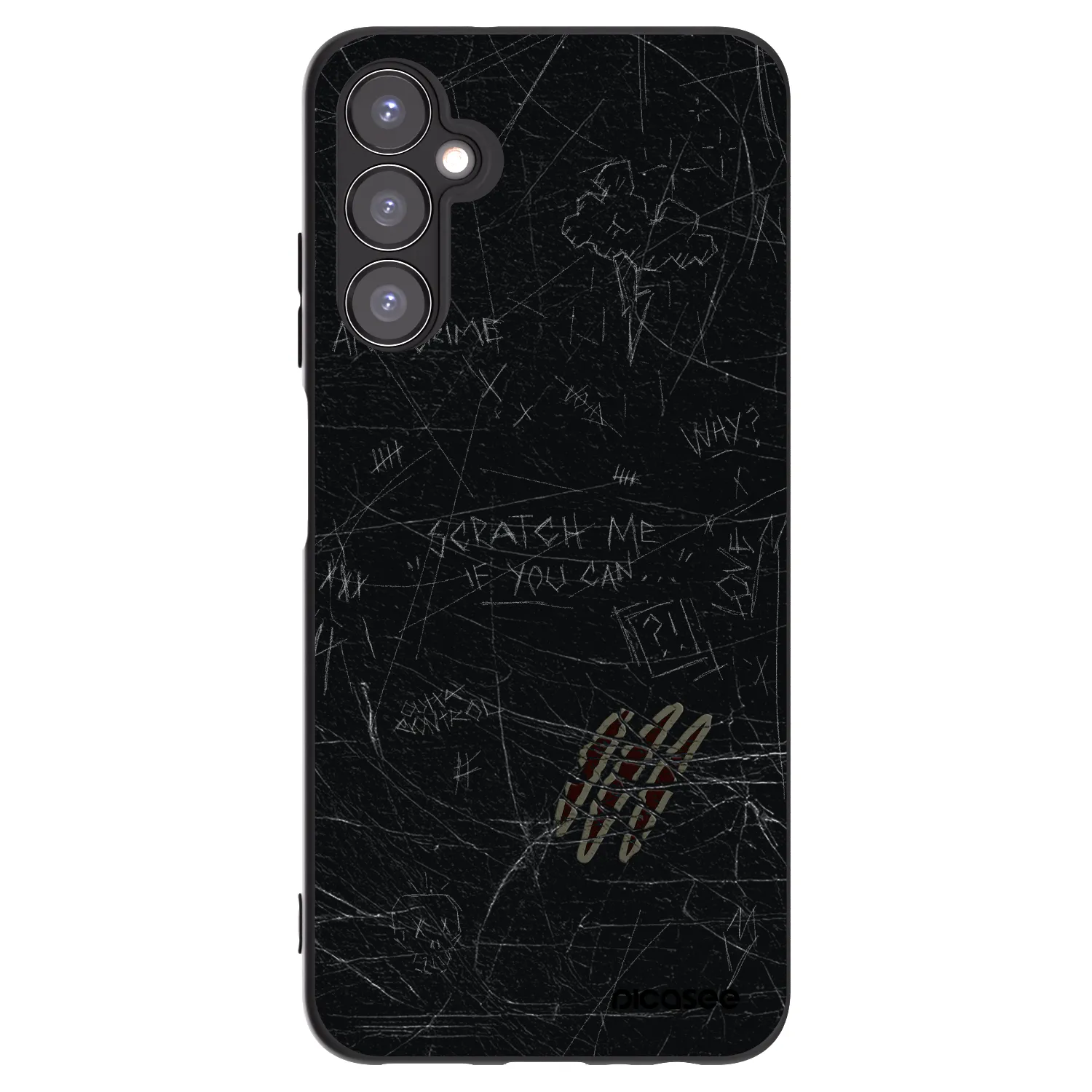 Picasee silikónový čierny obal pre Samsung Galaxy A05s A057G - SCRATCH