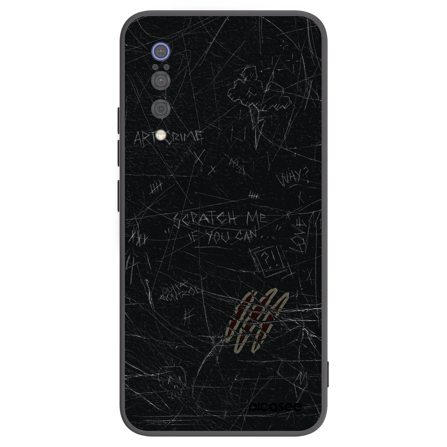 Picasee silikónový čierny obal pre Xiaomi Mi 9 - SCRATCH