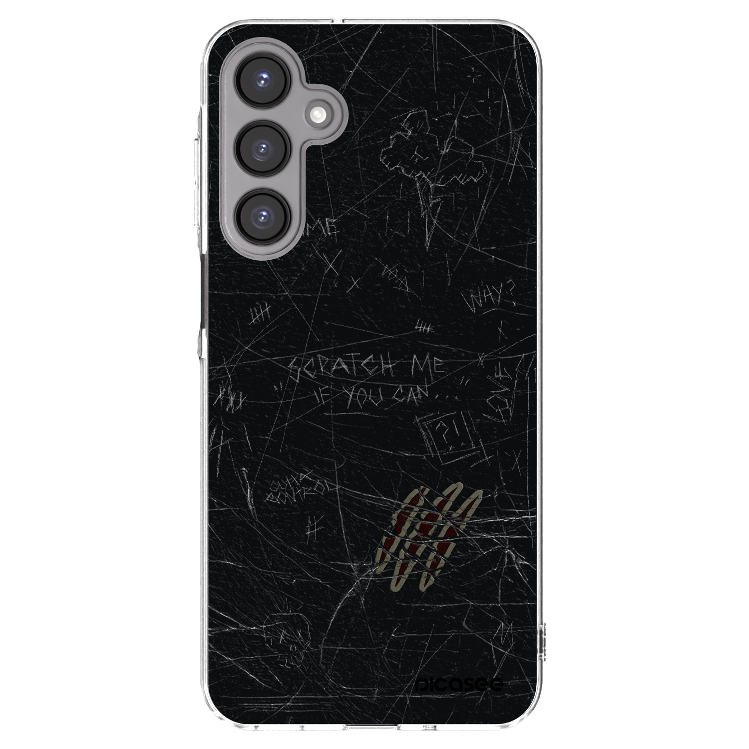 Picasee silikónový prehľadný obal pre Samsung Galaxy A16 5G - SCRATCH