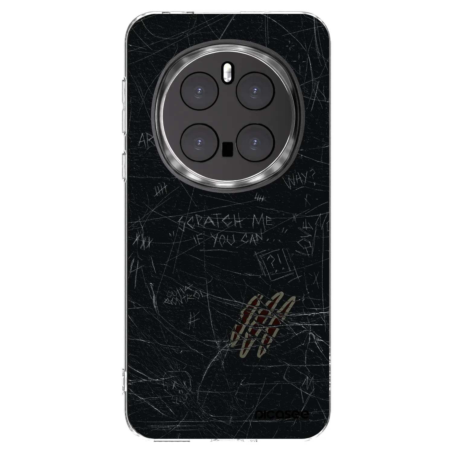 Picasee silikónový prehľadný obal pre Honor Magic7 Pro 5G - SCRATCH