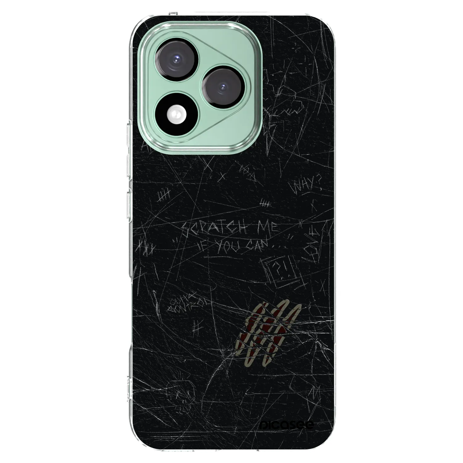 Picasee silikónový prehľadný obal pre Honor 400 Lite 5G - SCRATCH
