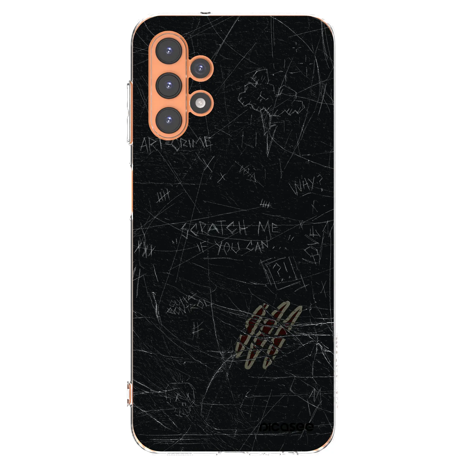 Picasee silikónový prehľadný obal pre Samsung Galaxy A13 5G - SCRATCH