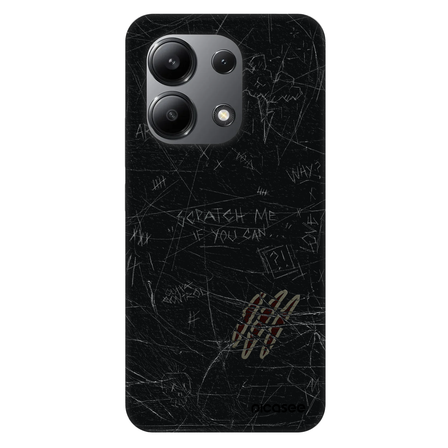 Picasee Fashion Case pre Xiaomi Redmi Note 13 4G - SCRATCH