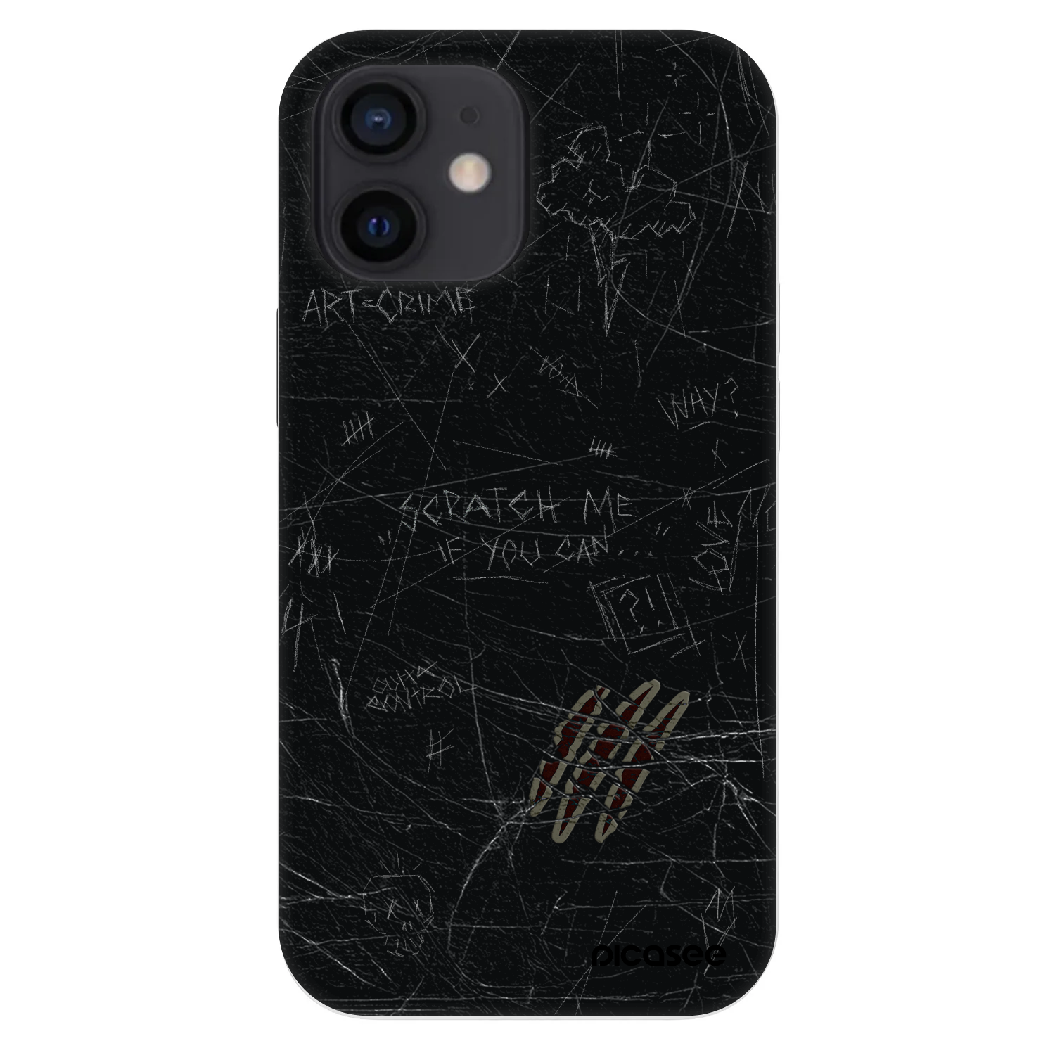 Picasee Fashion Case pre Apple iPhone 12 mini - SCRATCH