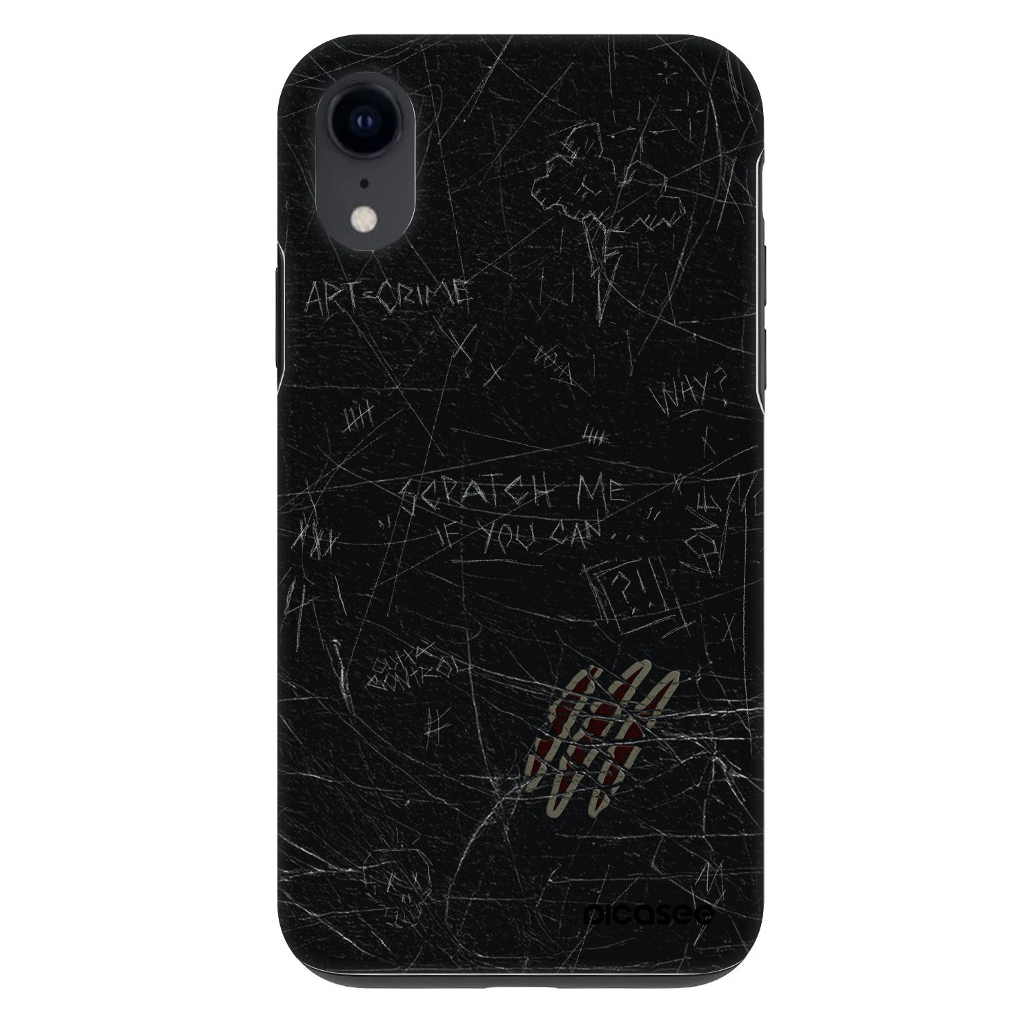 Picasee Fashion Case pre Apple iPhone XR - SCRATCH