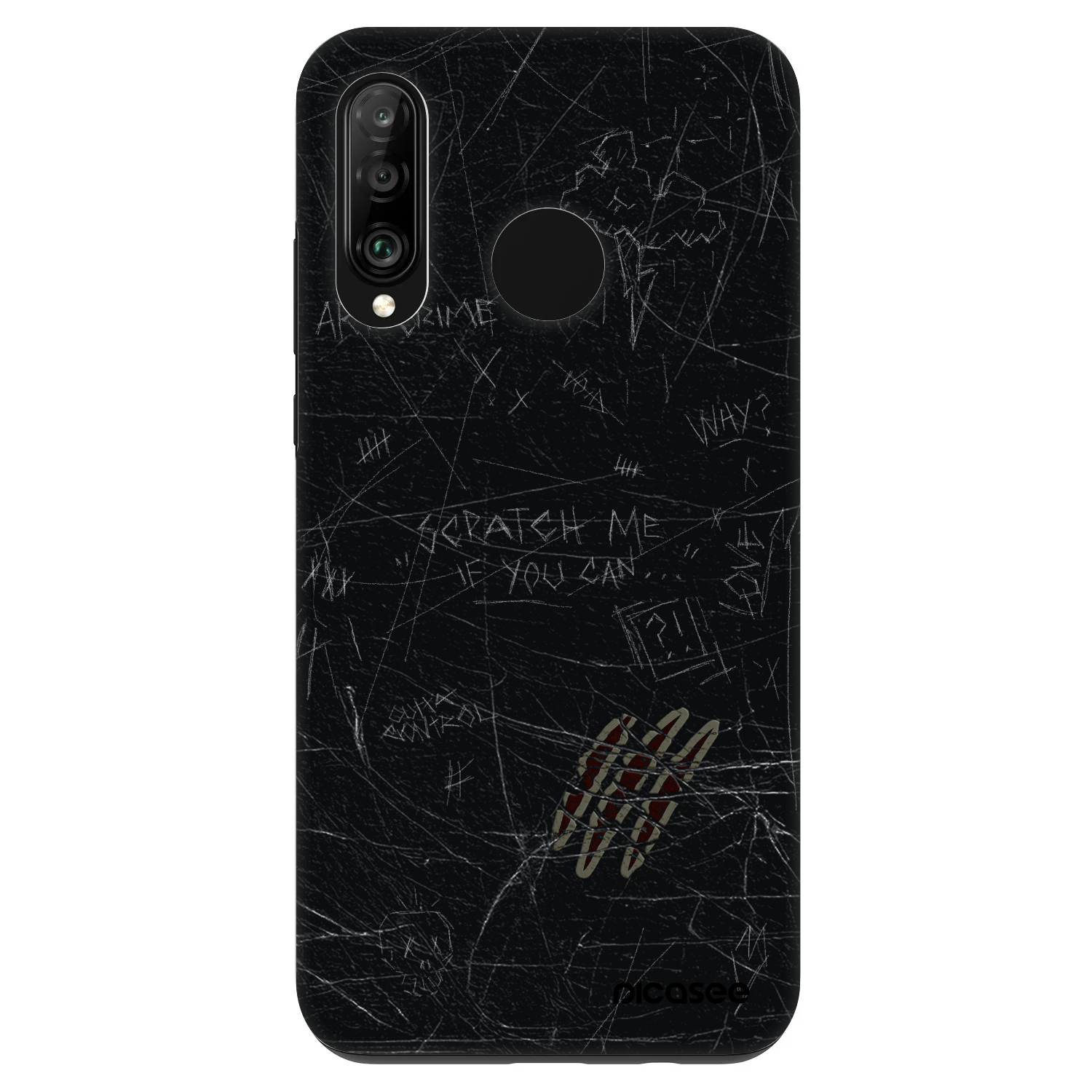 Picasee Fashion Case pre Huawei P30 Lite - SCRATCH