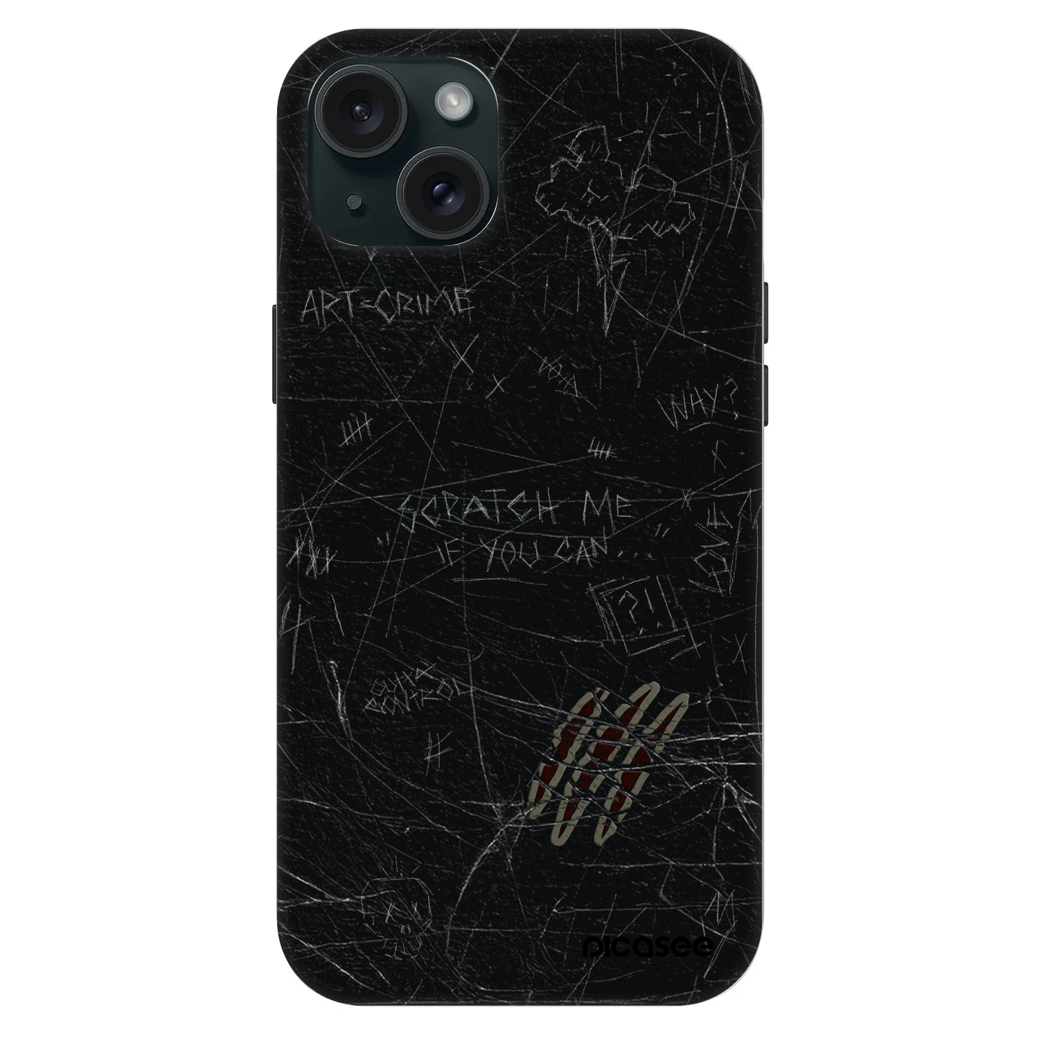 Picasee Fashion Case MagSafe pre Apple iPhone 15 Plus - SCRATCH