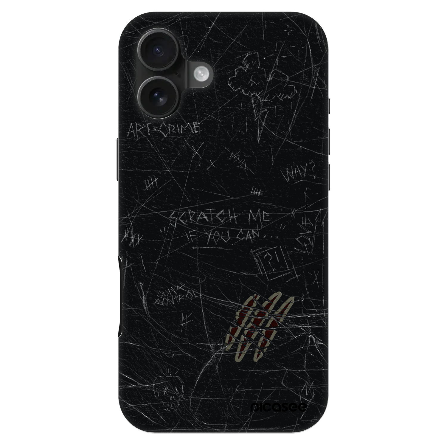 Picasee Fashion Case MagSafe pre Apple iPhone 16 Plus - SCRATCH