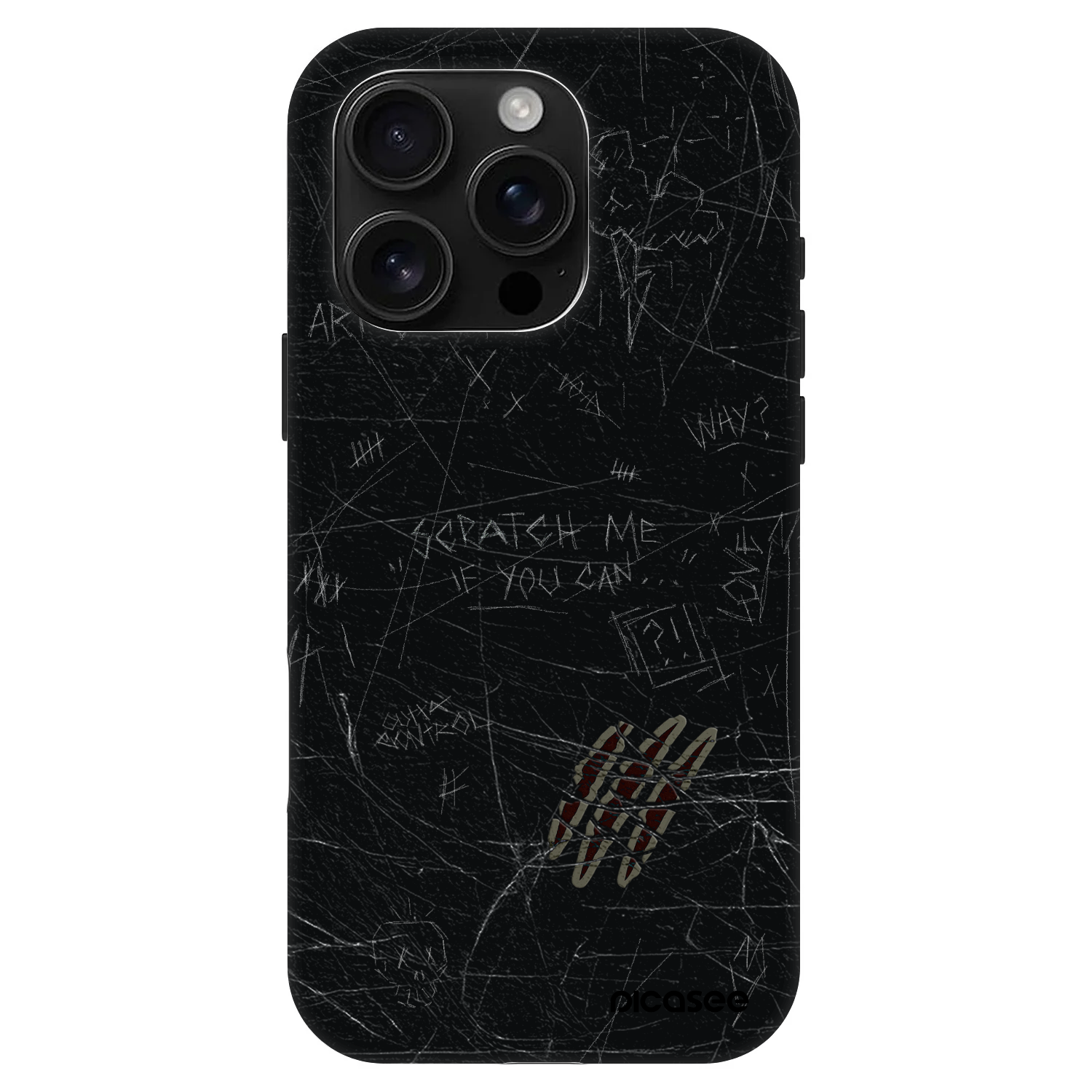 Picasee Fashion Case MagSafe pre Apple iPhone 16 Pro - SCRATCH