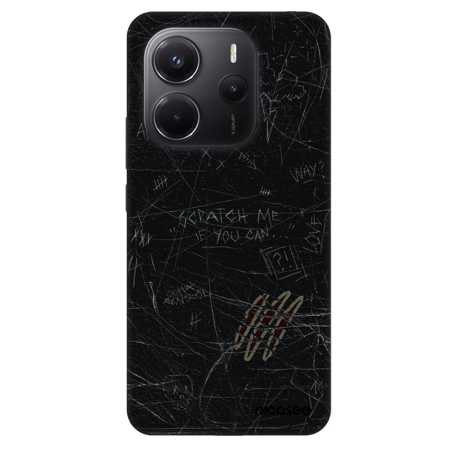 Fashion Case pre Xiaomi Redmi Note 14 4G - SCRATCH
