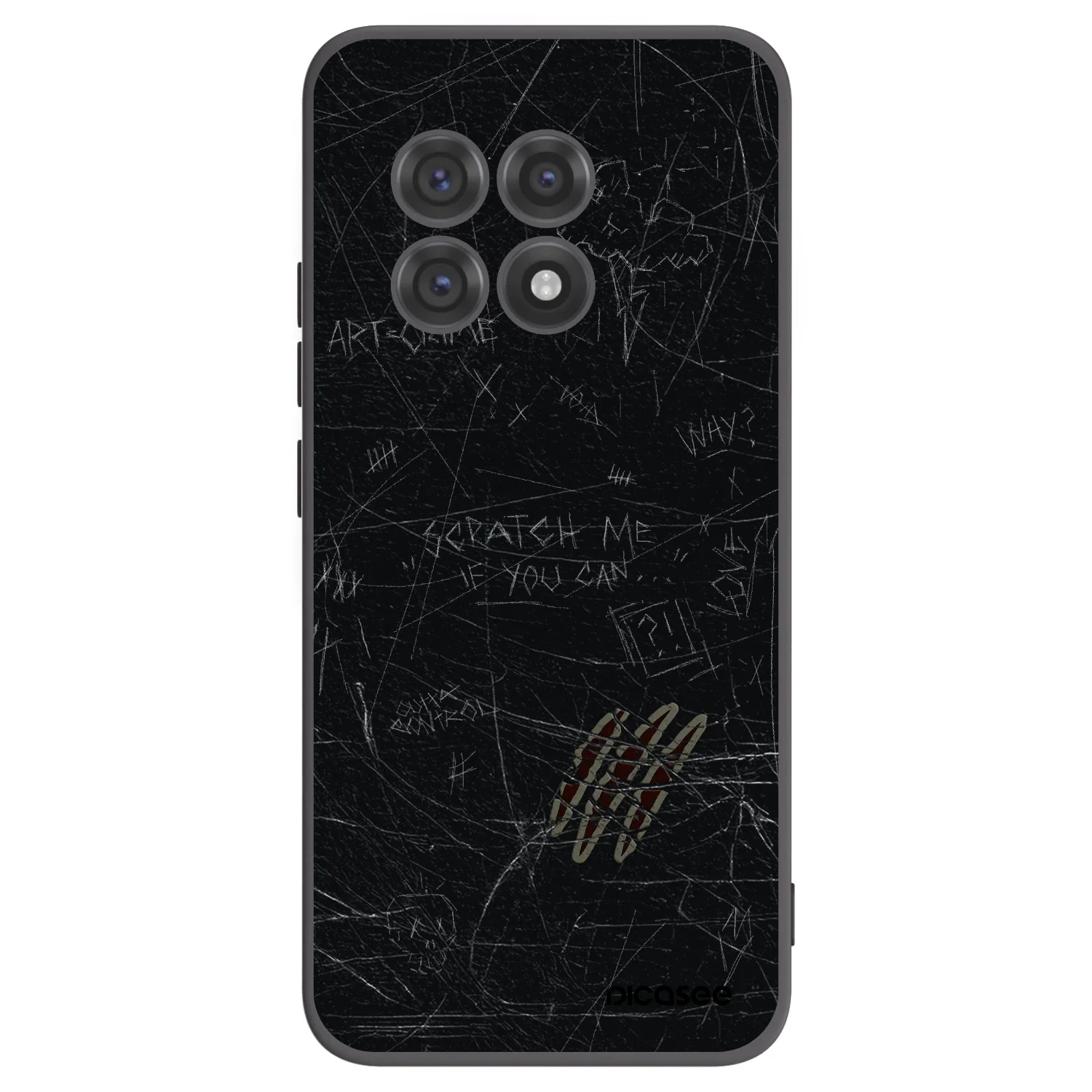 Silikónový čierny obal pre OnePlus 13R 5G - SCRATCH