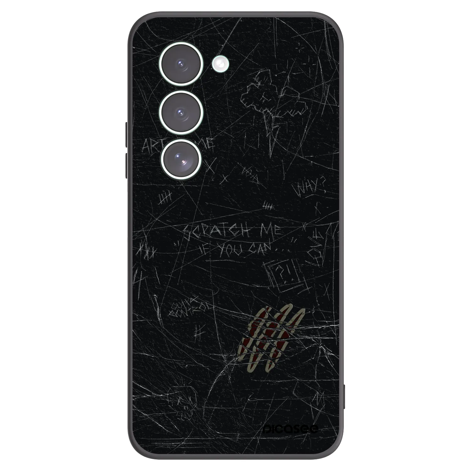 Picasee silikónový čierny obal pre Xiaomi Redmi 15 5G - SCRATCH