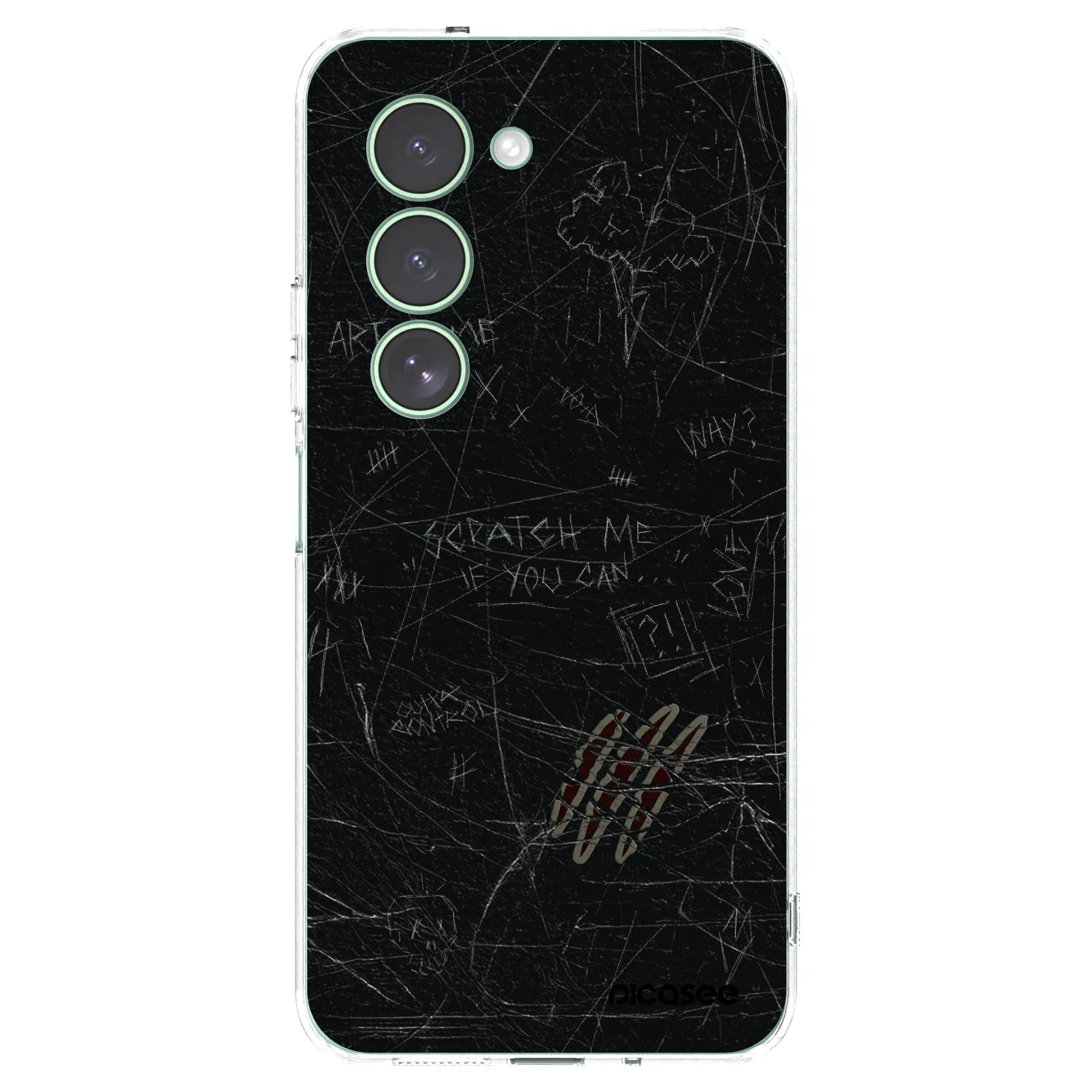 Picasee silikónový prehľadný obal pre Xiaomi Redmi 15 5G - SCRATCH