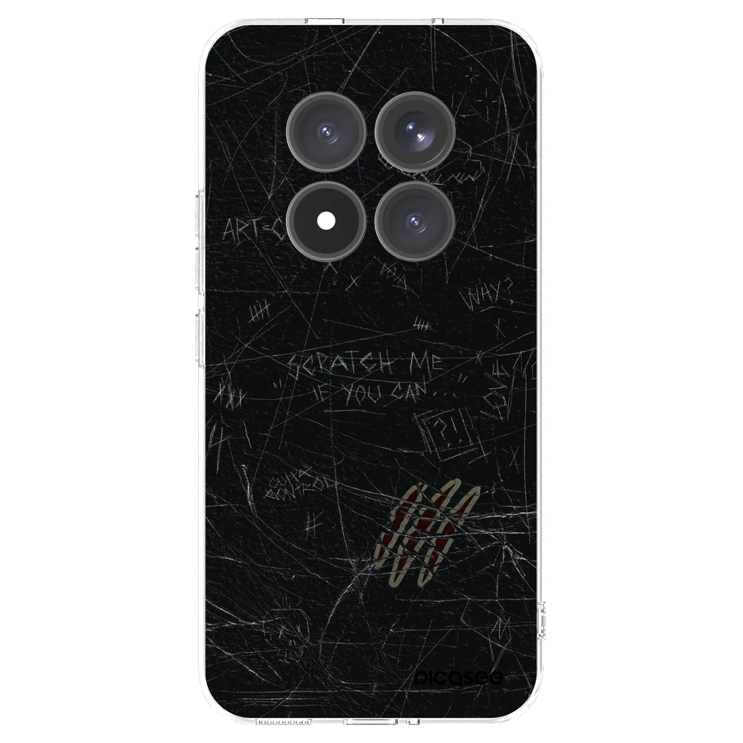 Picasee silikónový prehľadný obal pre Xiaomi Redmi Note 15 Pro+ - SCRATCH