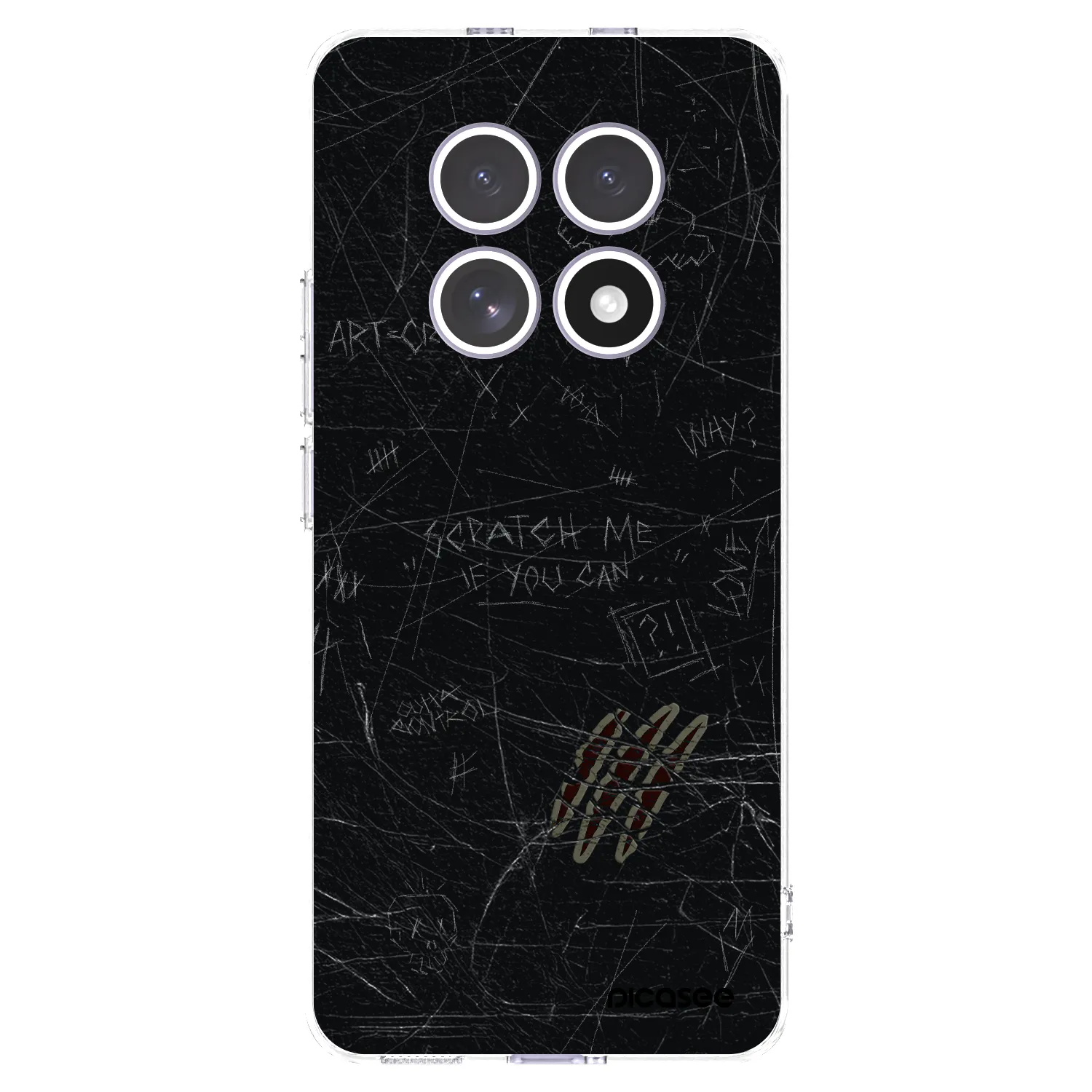 Picasee silikónový prehľadný obal pre Xiaomi Redmi Note 15 - SCRATCH