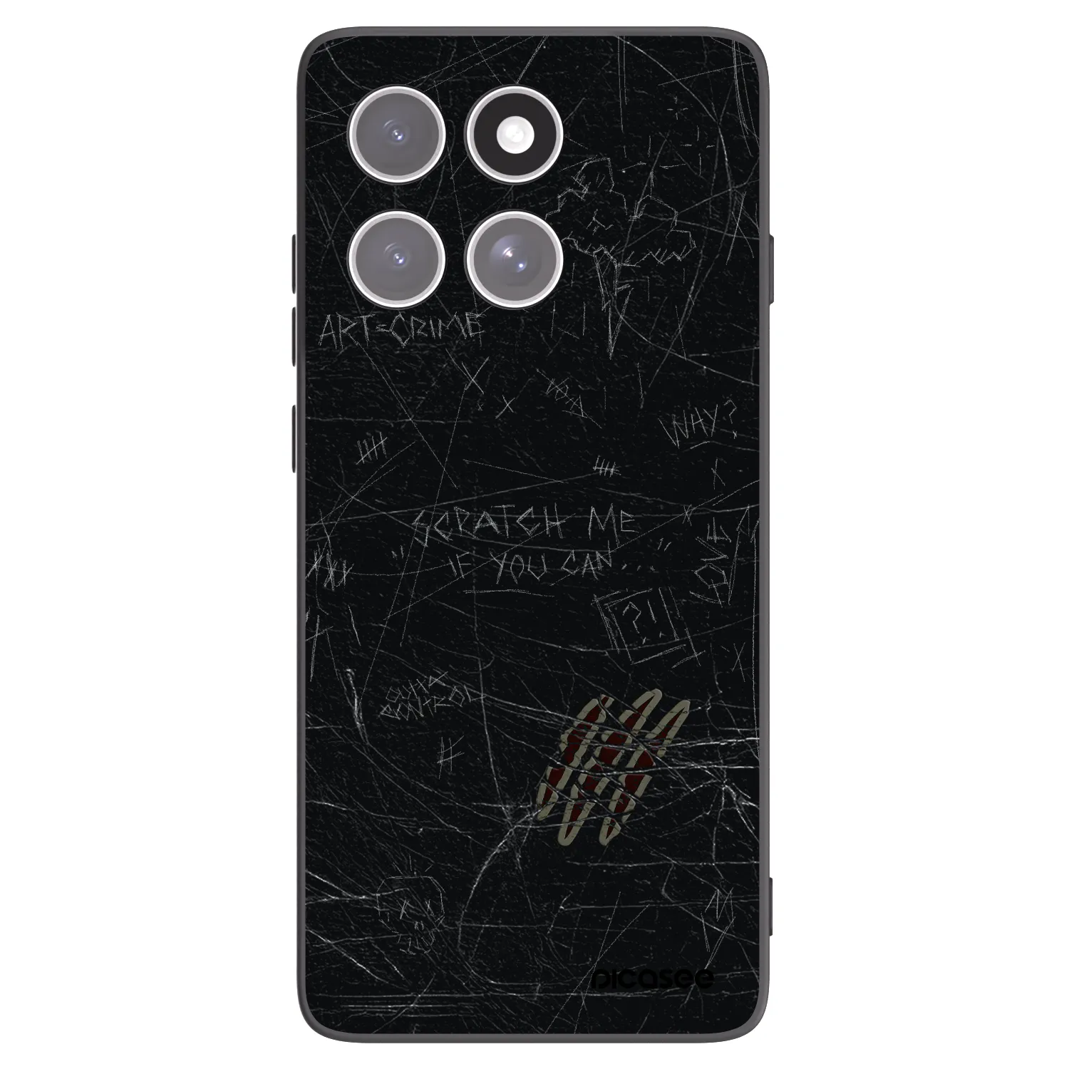 Silikónový čierny obal pre Motorola Edge 60 Fusion - SCRATCH